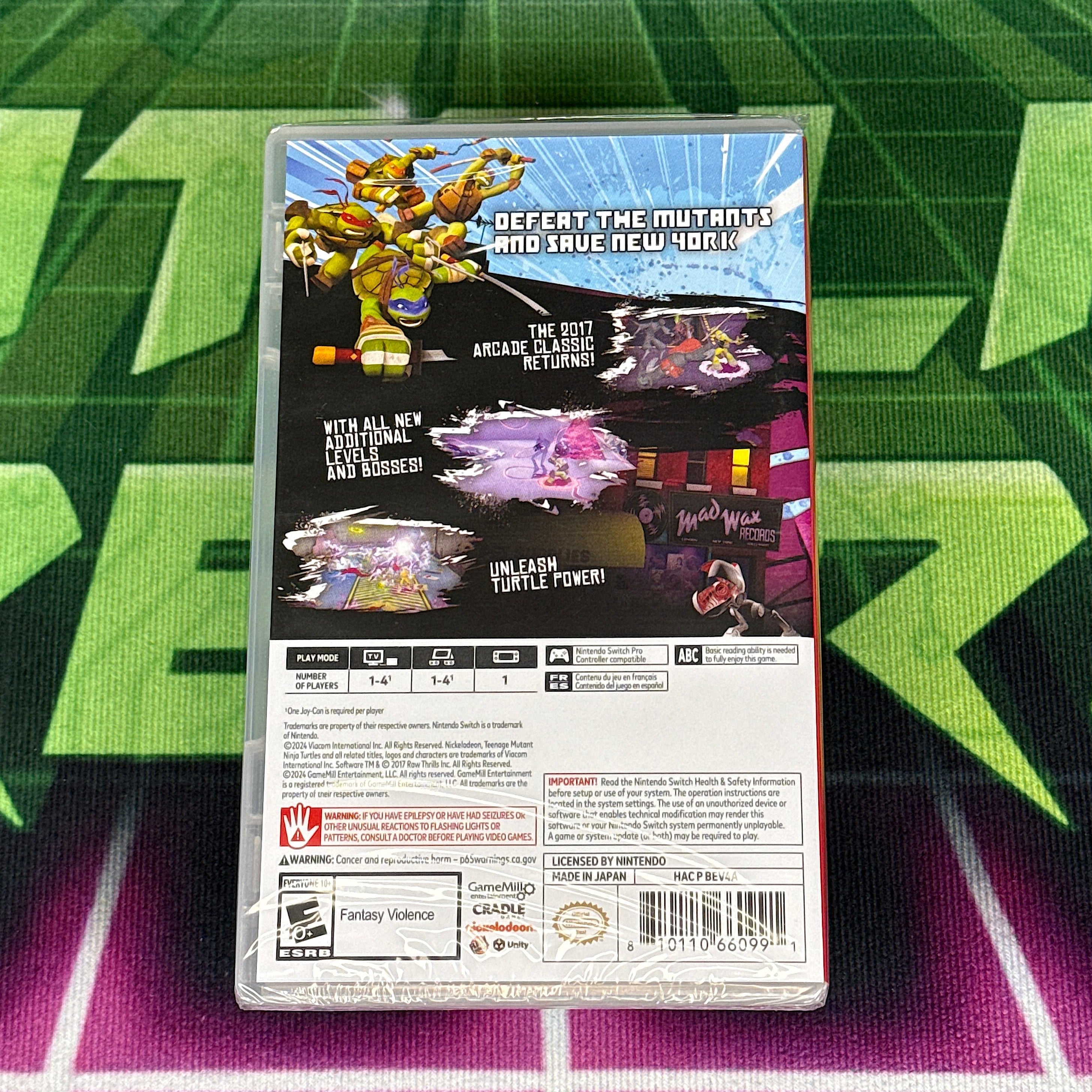 Teenage Mutant Ninja Turtles Arcade: Wrath of the Mutants | Nintendo Switch