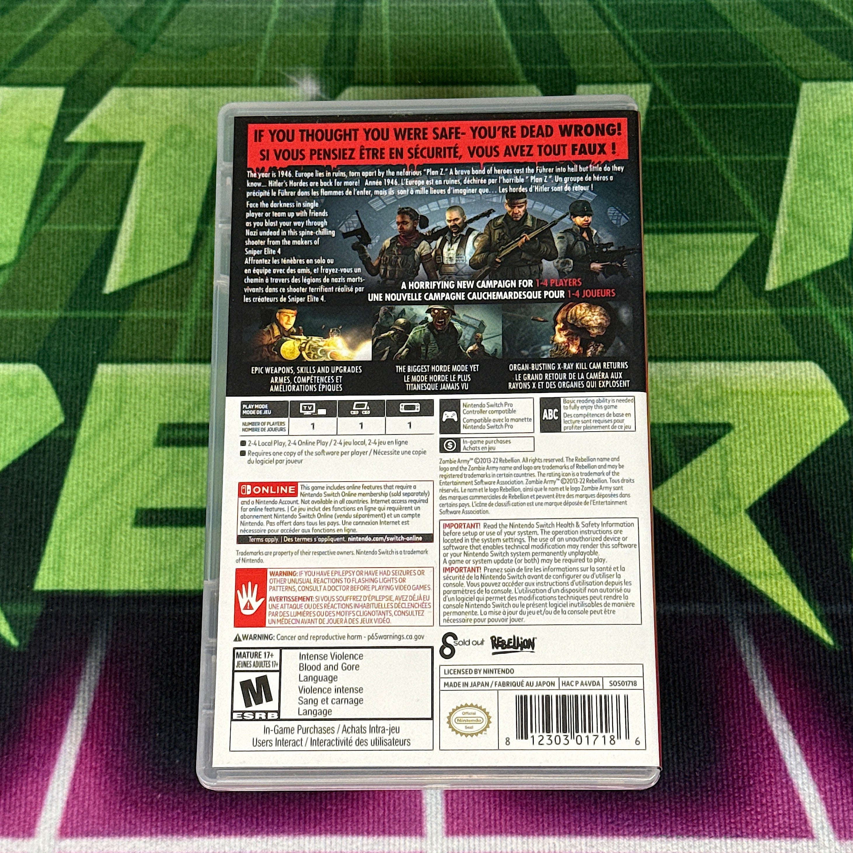 Zombie Army 4: Dead War | Nintendo Switch