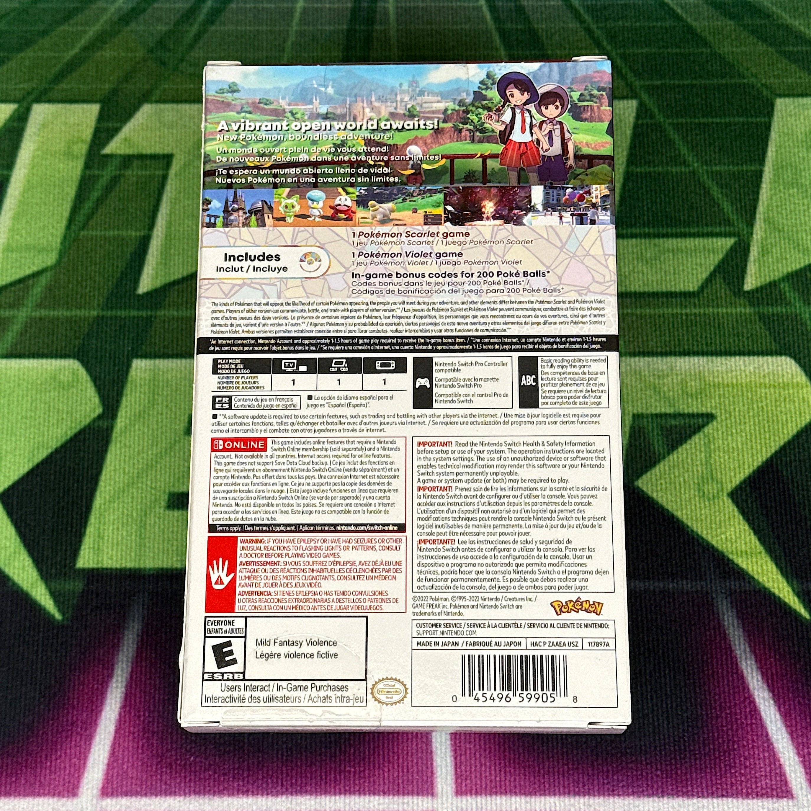Pokémon Scarlet & Pokémon Violet Double Pack | Nintendo Switch