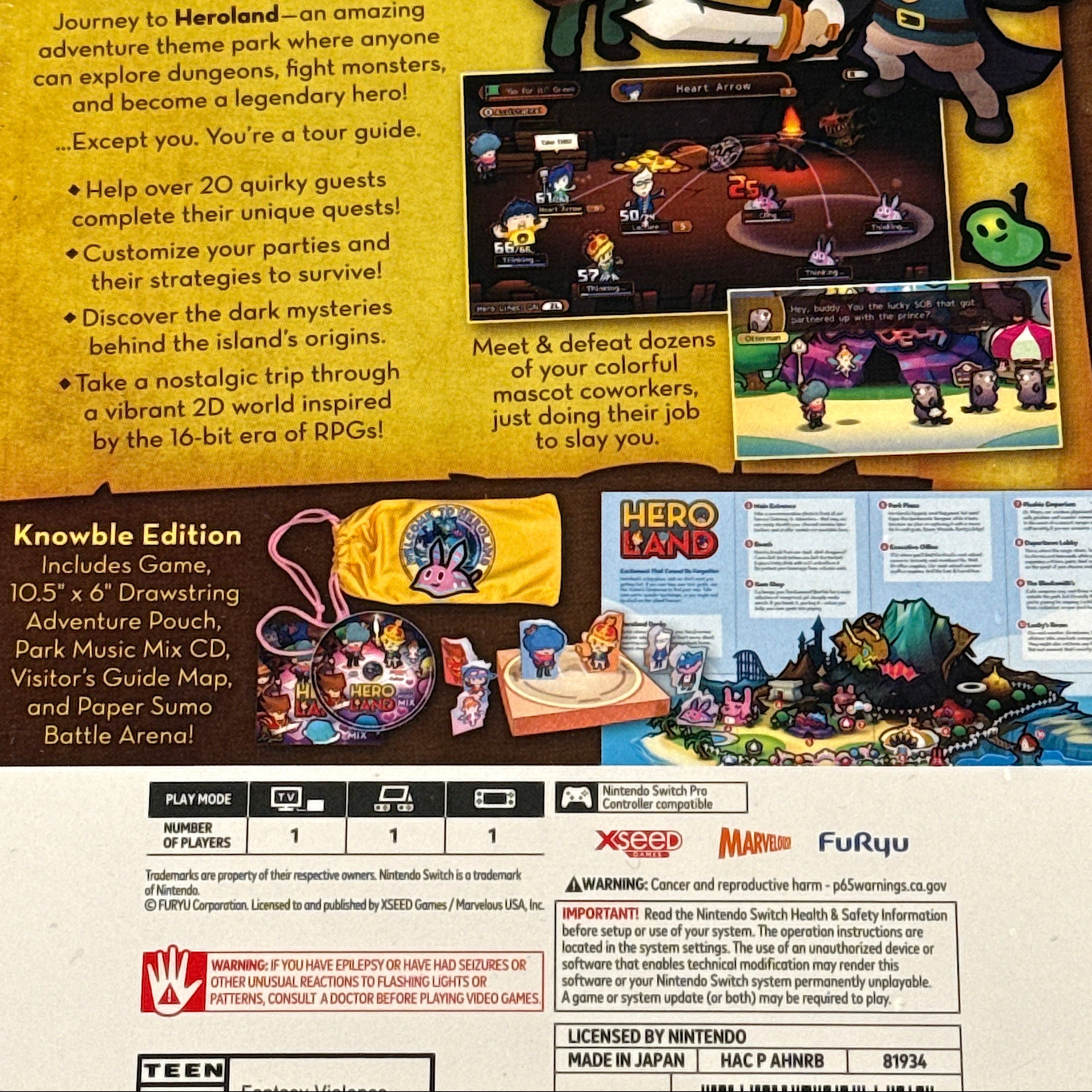 Heroland (Knowble Edition) | Nintendo Switch