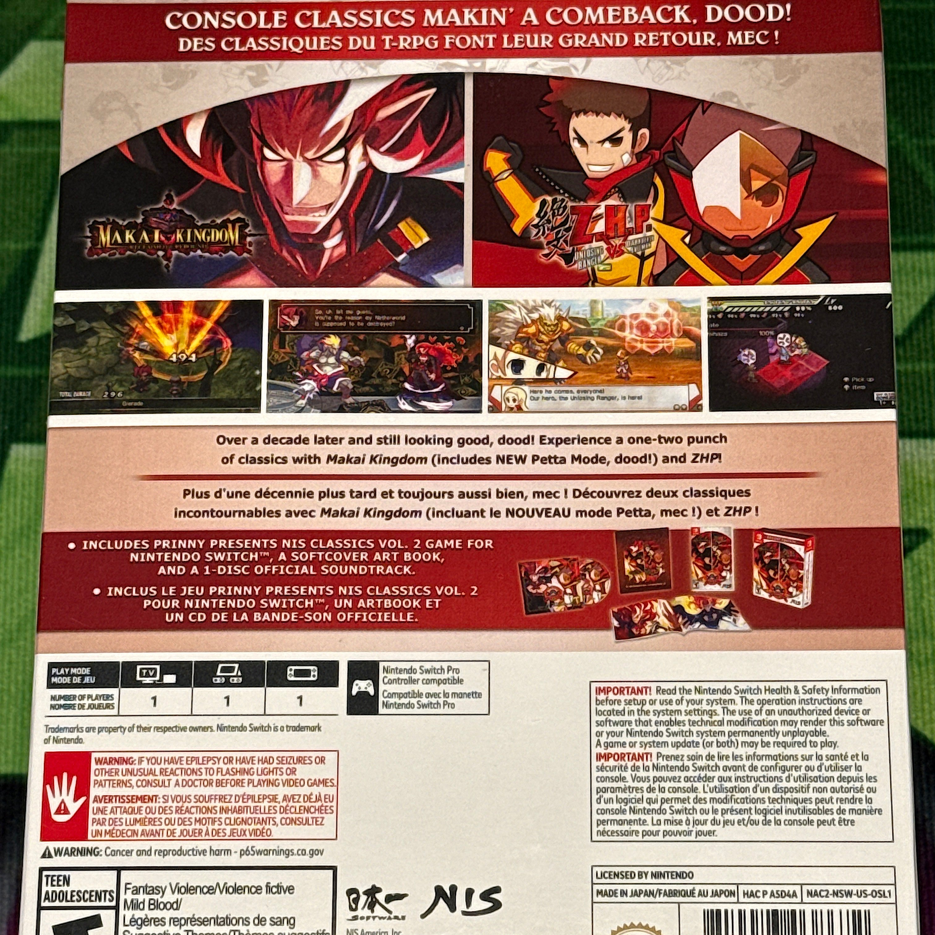 Prinny Presents NIS Classics Volume 2 (Deluxe Edition) | Nintendo Switch