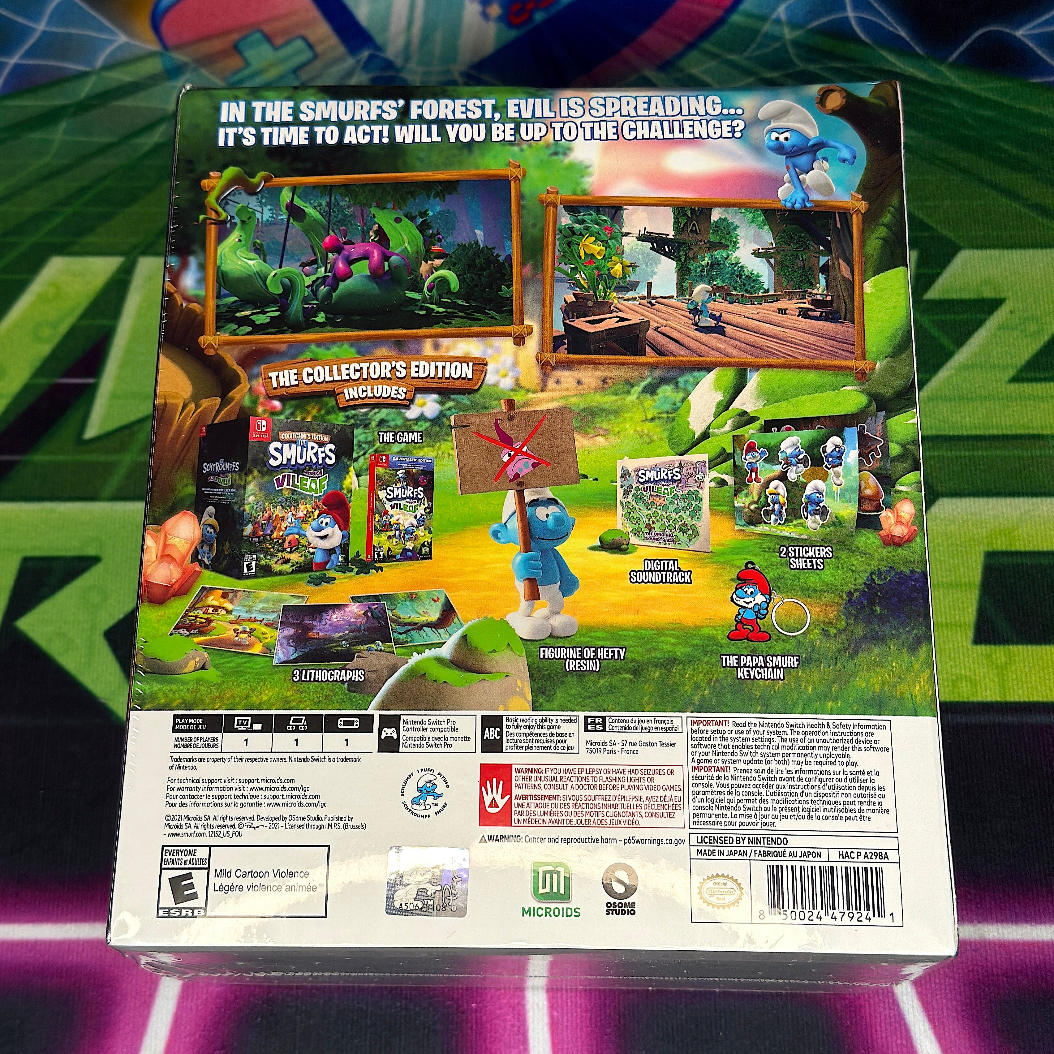 The Smurfs: Mission Vileaf (Collector’s Edition) | Nintendo Switch