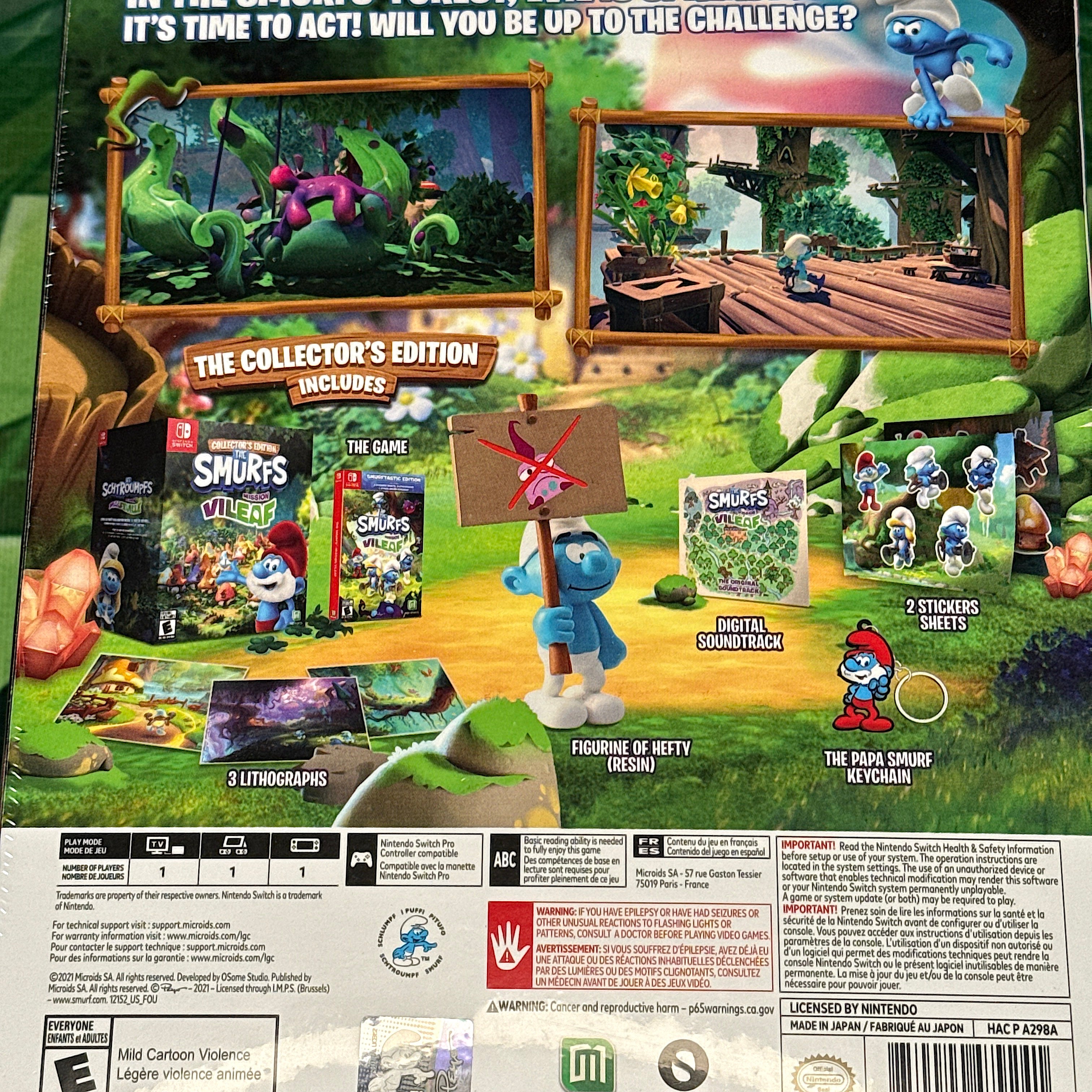 The Smurfs: Mission Vileaf (Collector’s Edition) | Nintendo Switch