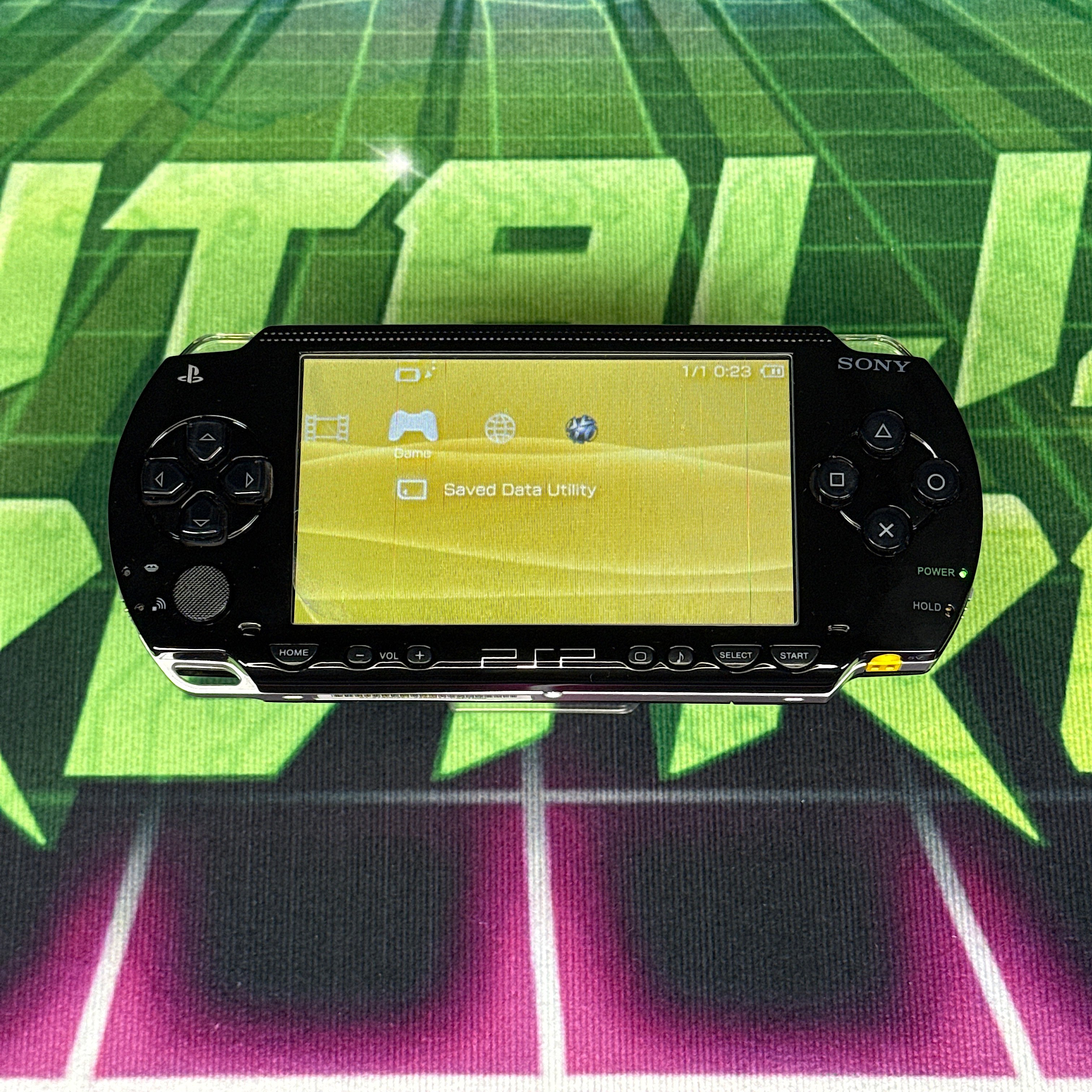 PSP 1000 Handheld Console – Black (Refurbished)