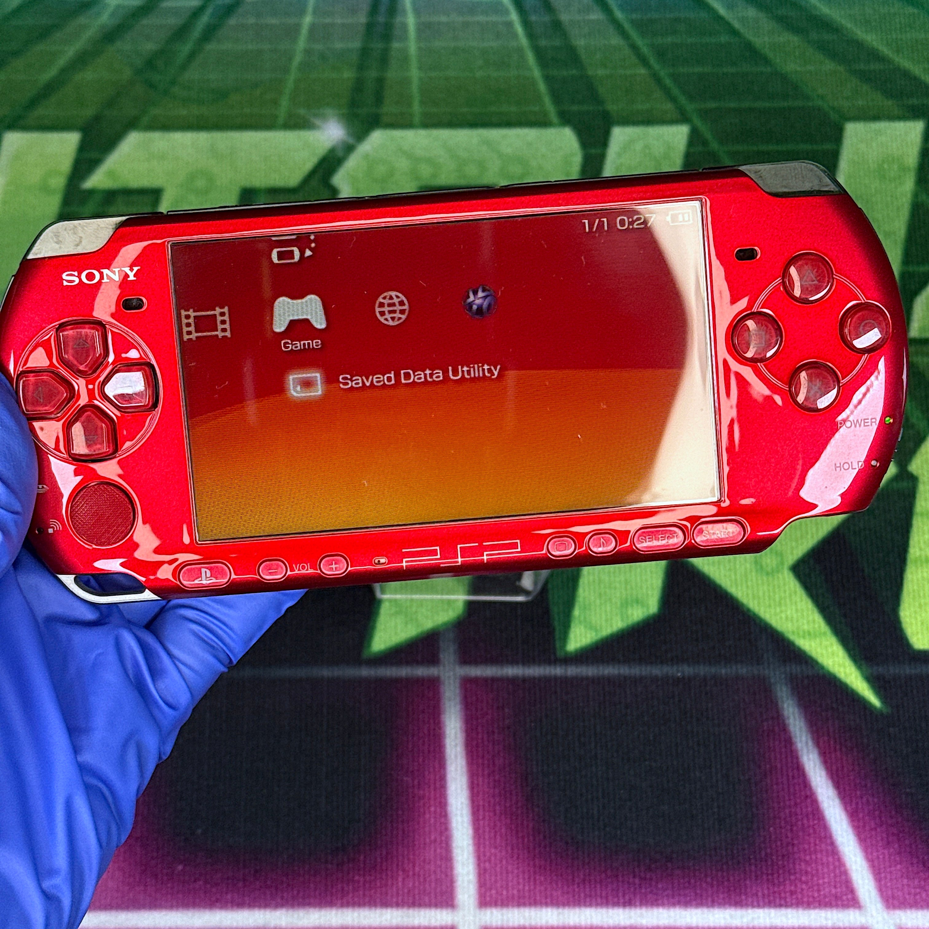 PSP 3000 Handheld Console – Radiant Red (OEM)