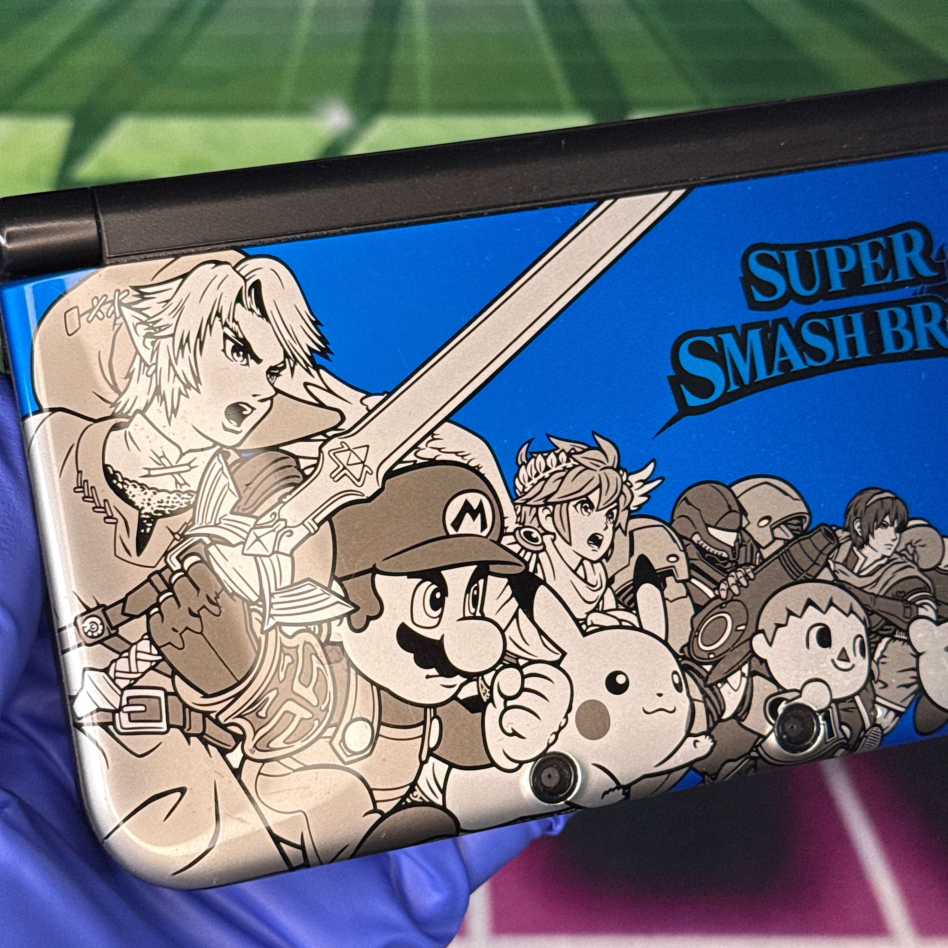 Nintendo 3DS XL Handheld Console - Super Smash Bros. - Blue