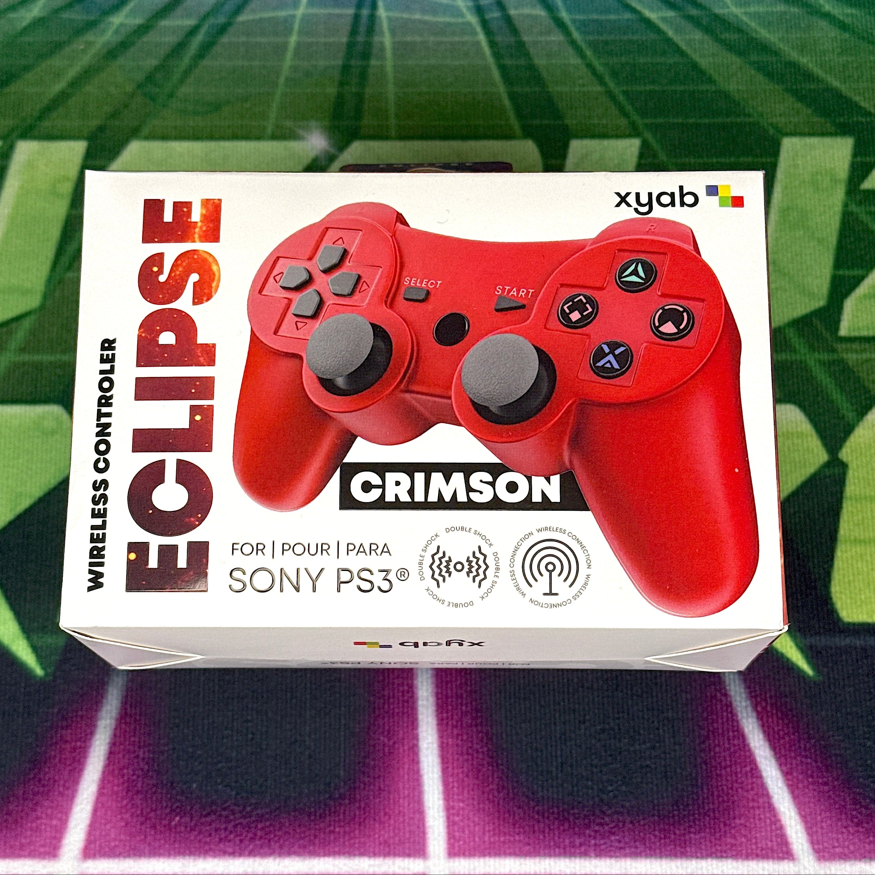 Eclipse Wireless Controller – Crimson Red | PlayStation 3