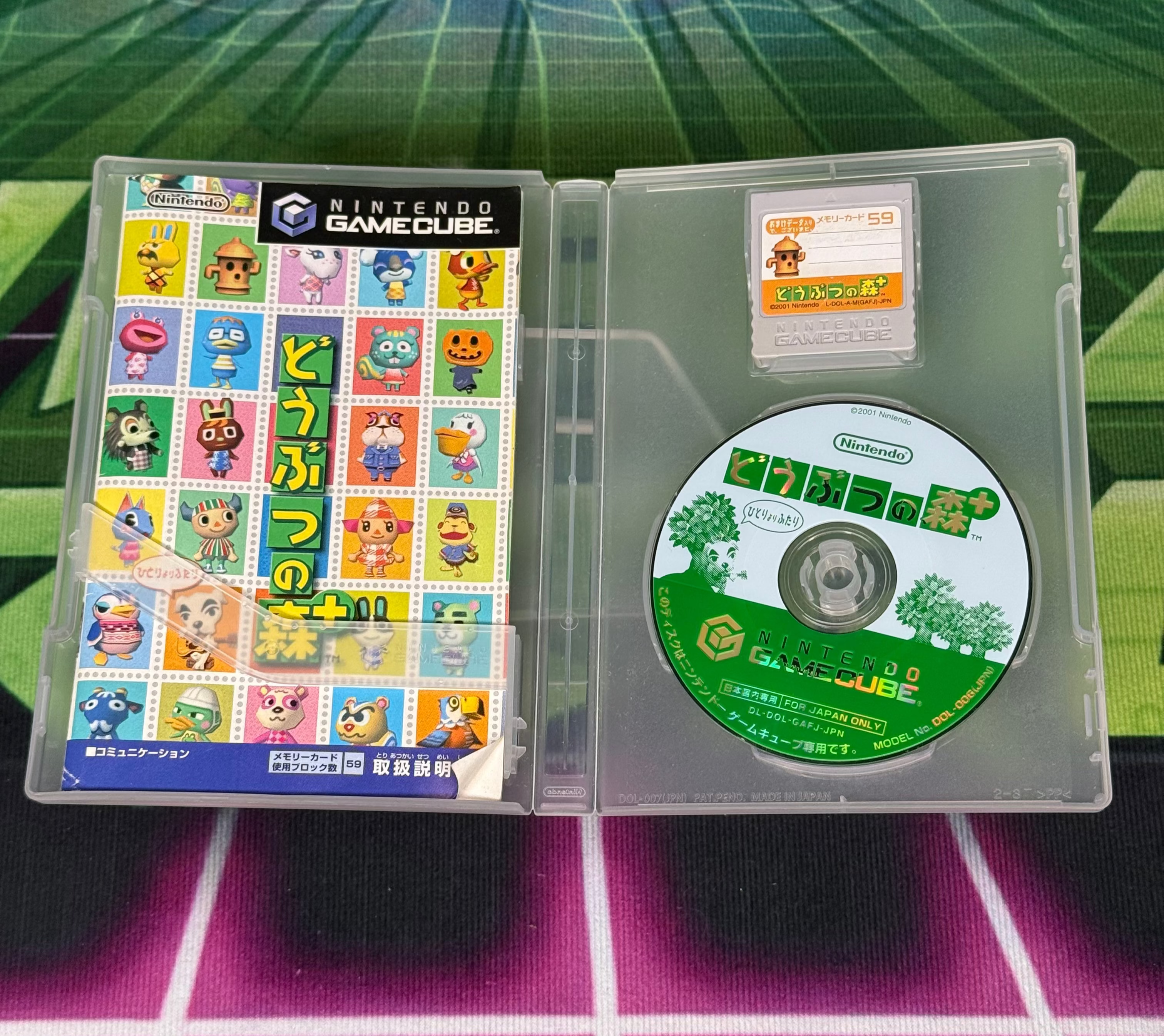 Animal Crossing: Dōbutsu no Mori+ | JP Gamecube (memory card included)