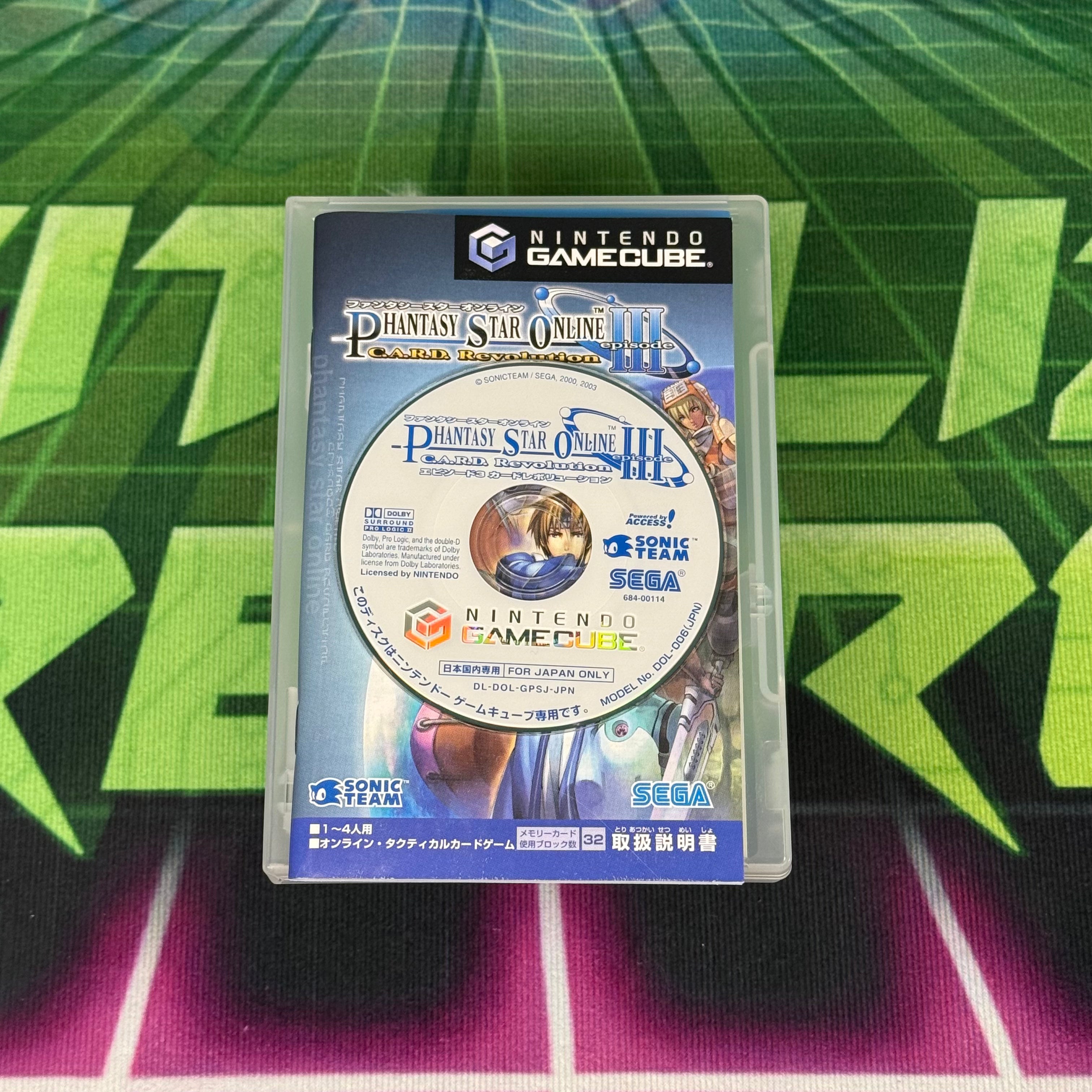Phantasy Star Online III Card Revolution | JP Gamecube