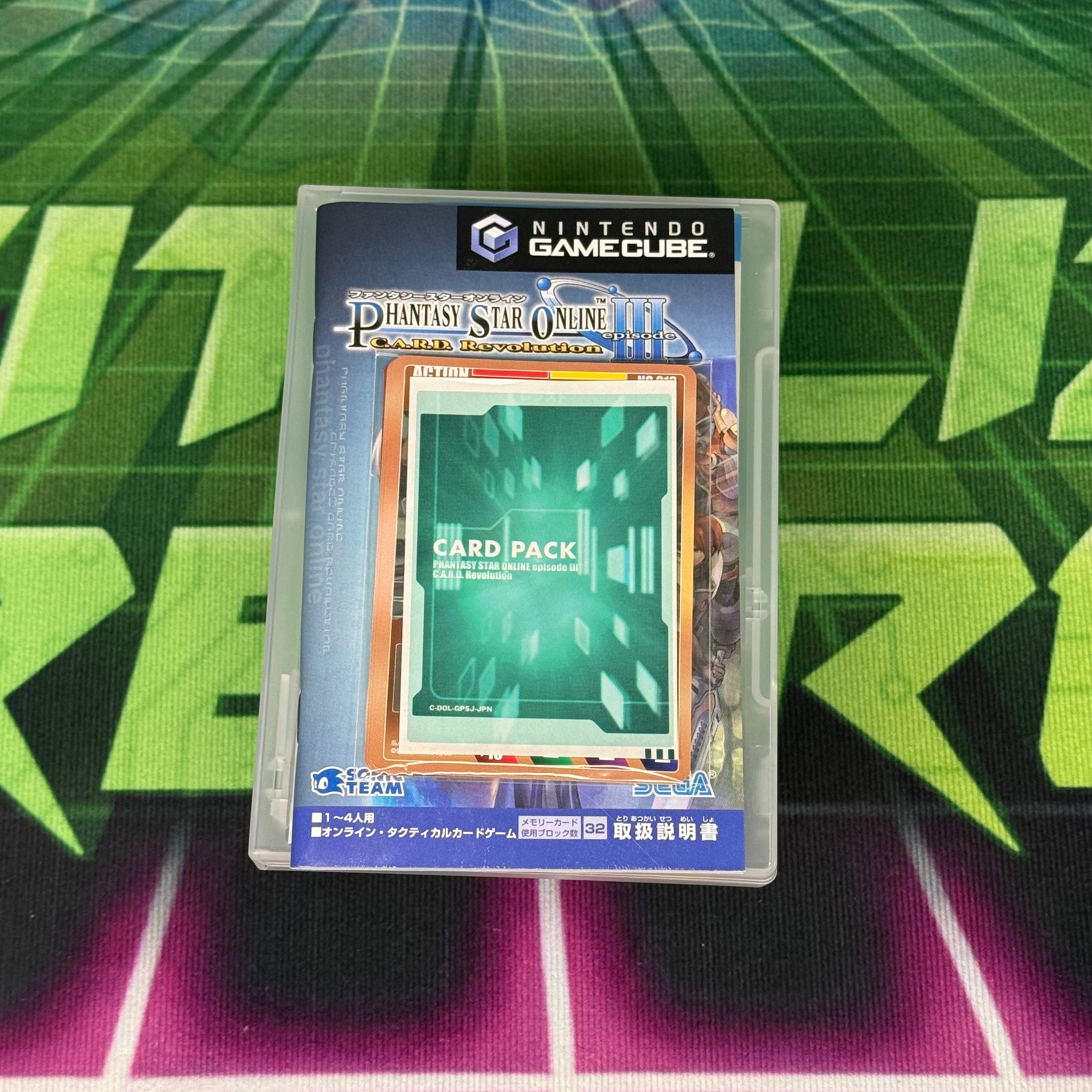 Phantasy Star Online III Card Revolution | JP Gamecube