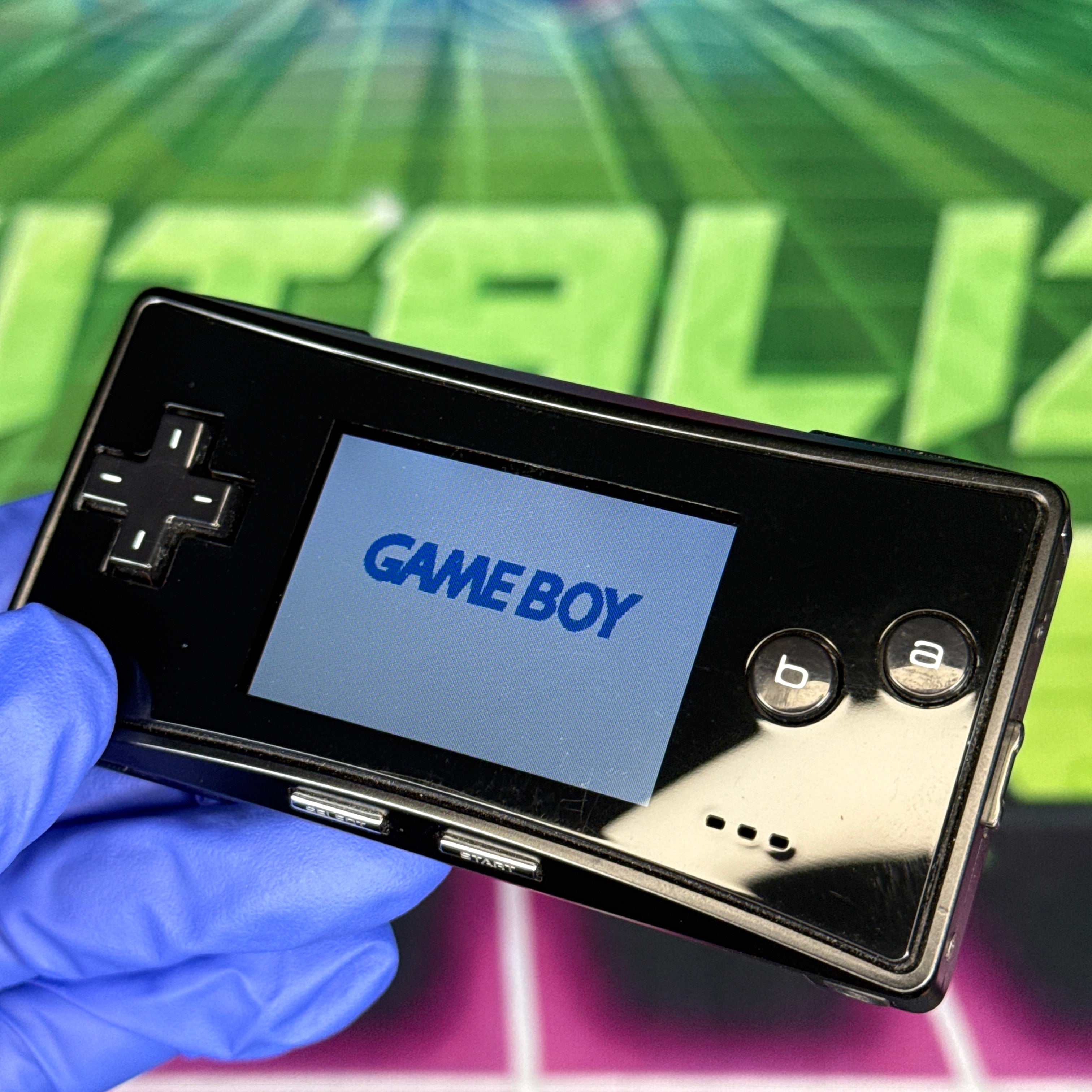 Nintendo GameBoy Micro – Black w/ Original Pouch