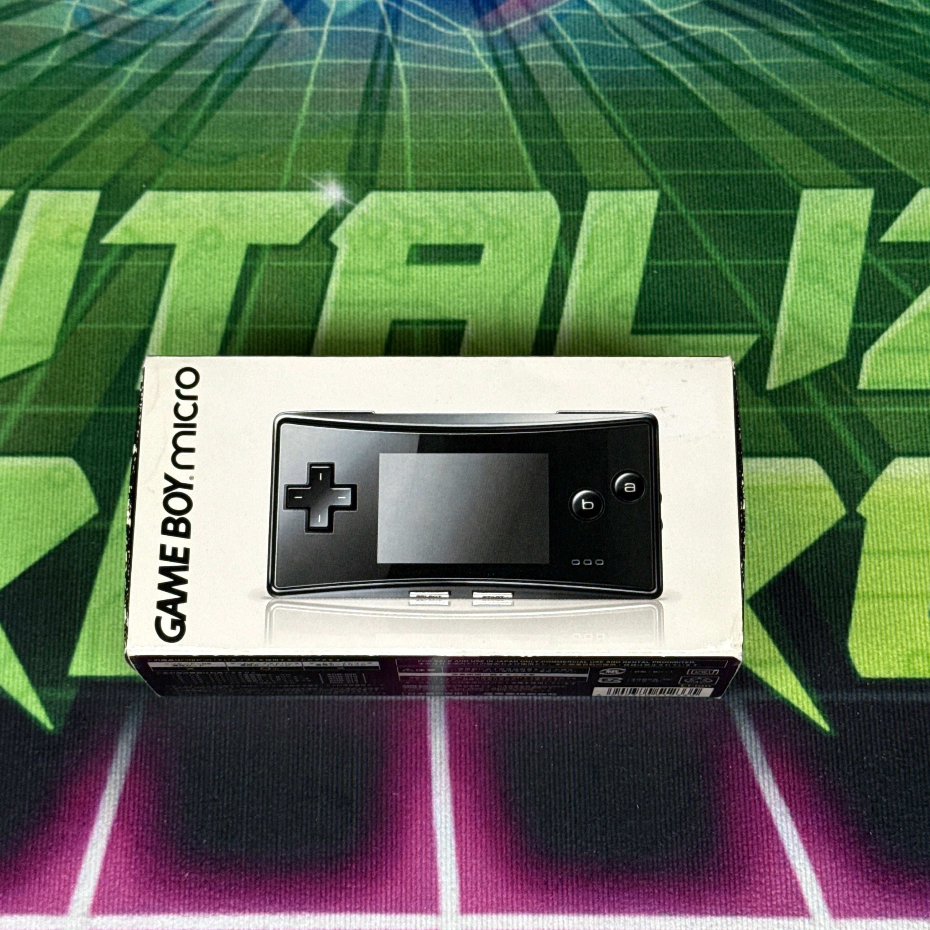 Nintendo GameBoy Micro – Black (CIB) - JP Model