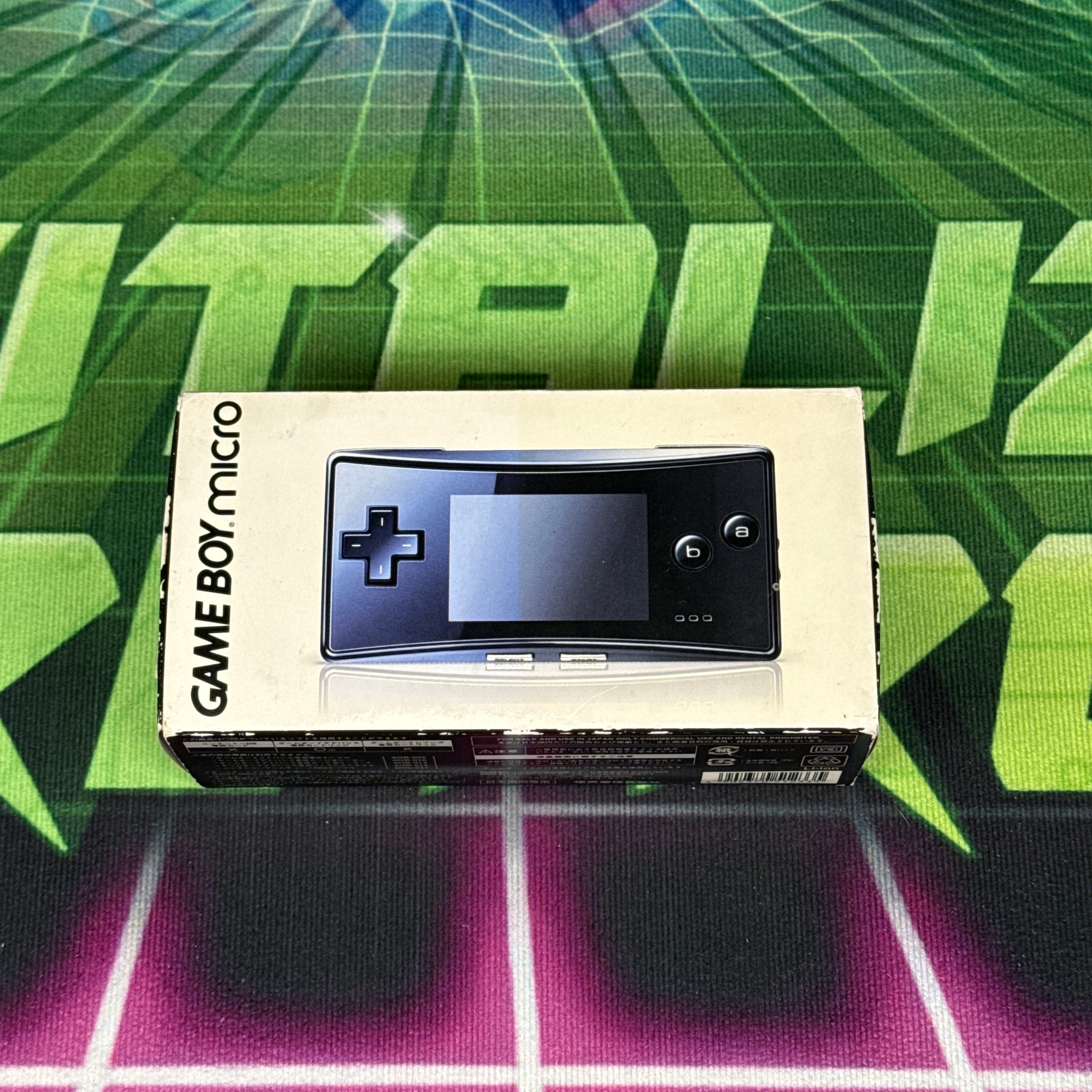 Nintendo GameBoy Micro – Black (CIB) - JP Model