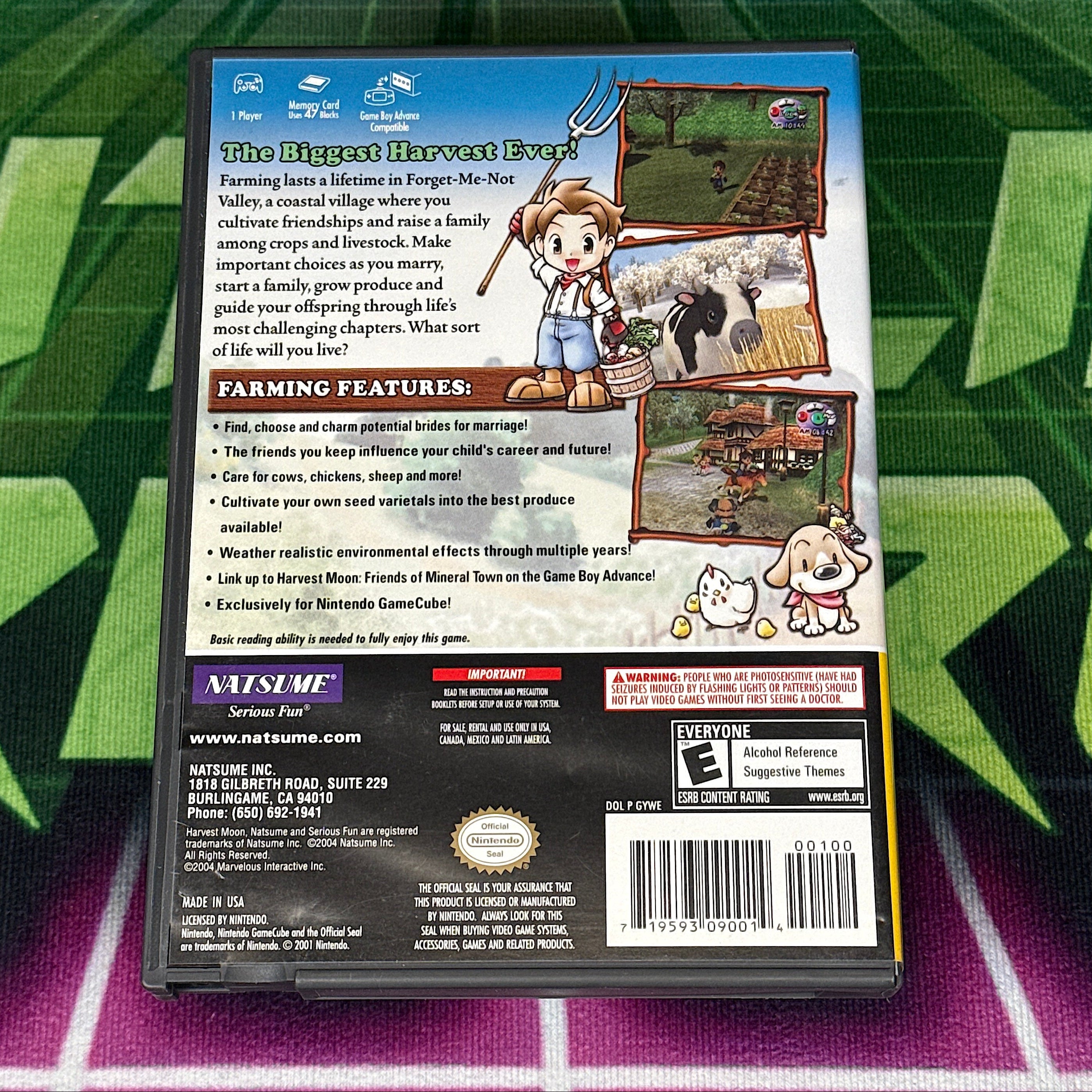 Harvest Moon: A Wonderful Life (Player's Choice) | Nintendo GameCube