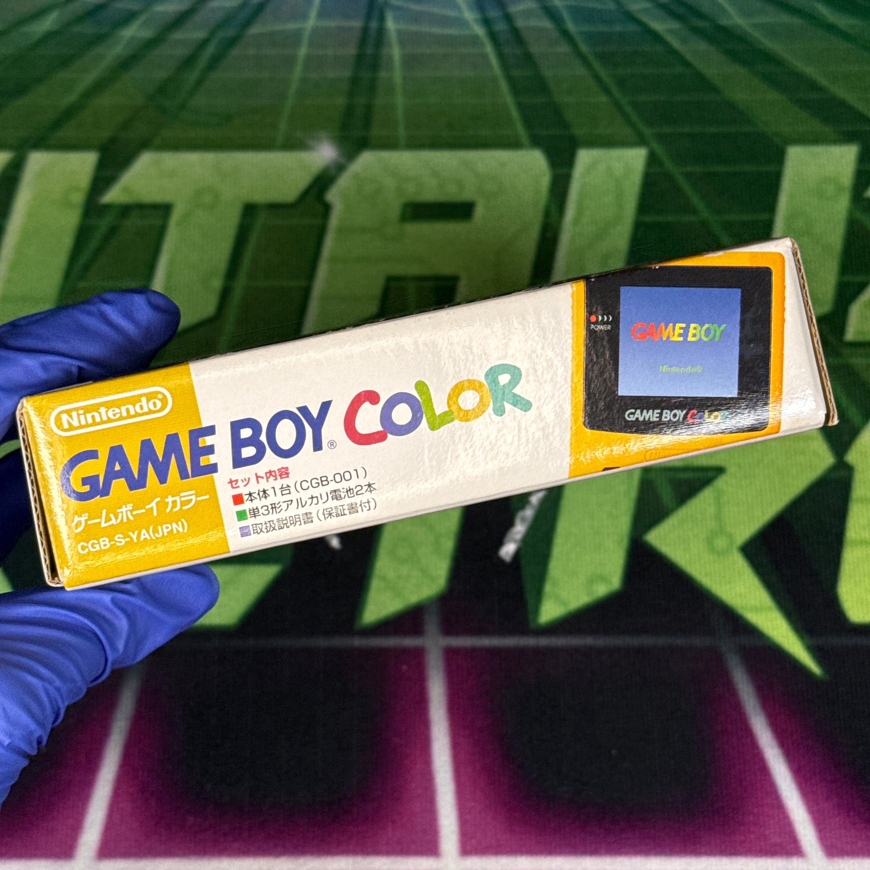 Nintendo GameBoy Color – Yellow – Tested & Working (JP Model)