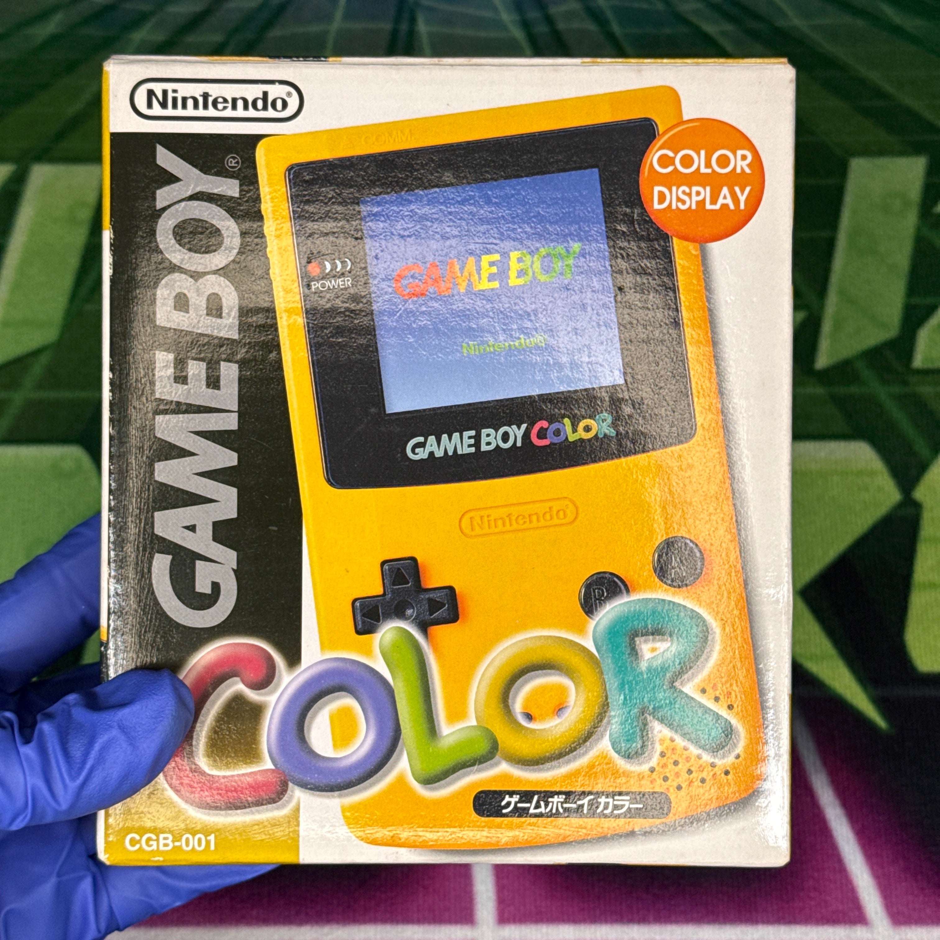 Nintendo GameBoy Color – Yellow – Tested & Working (JP Model)