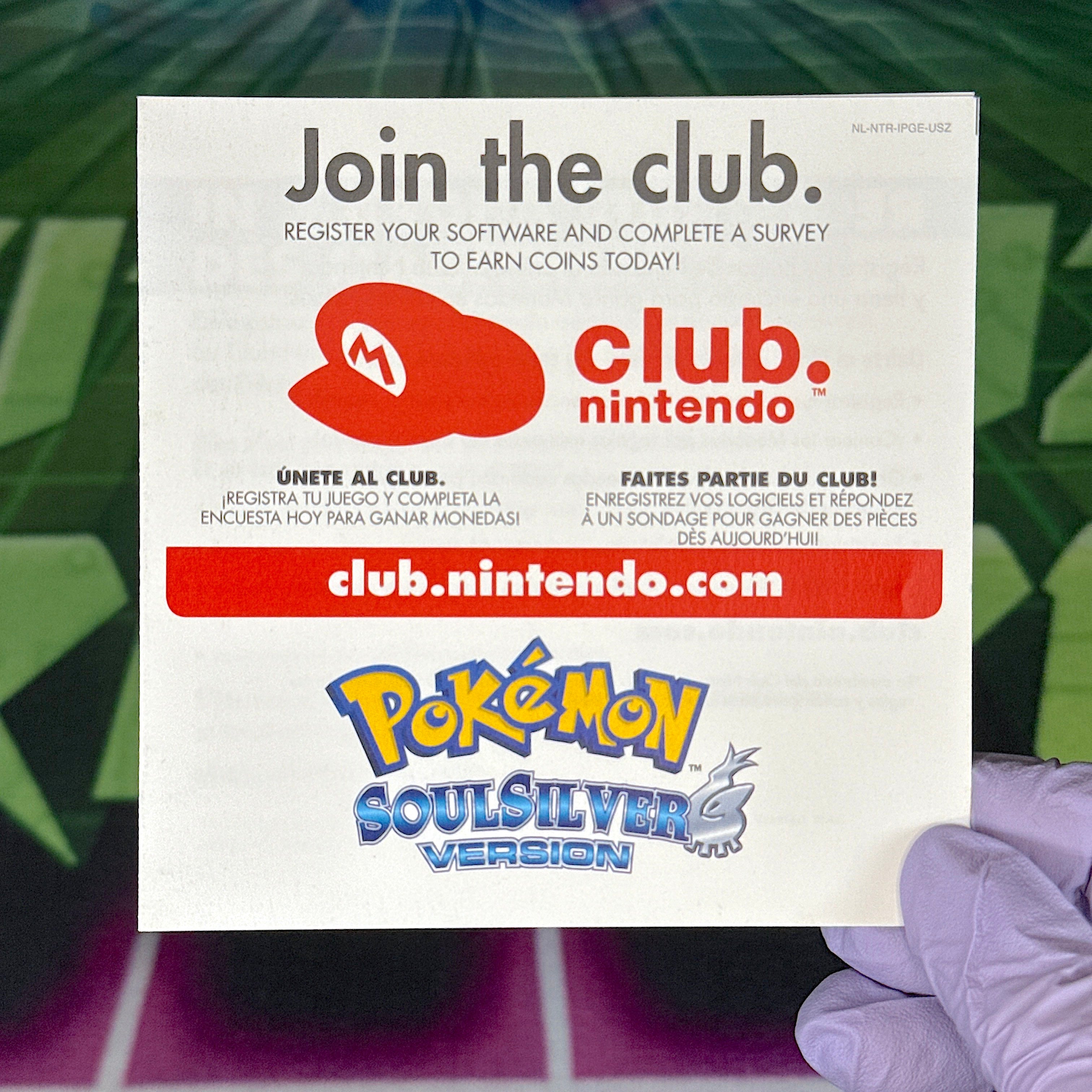 Pokémon SoulSilver Version (Pokéwalker Included) | Nintendo DS