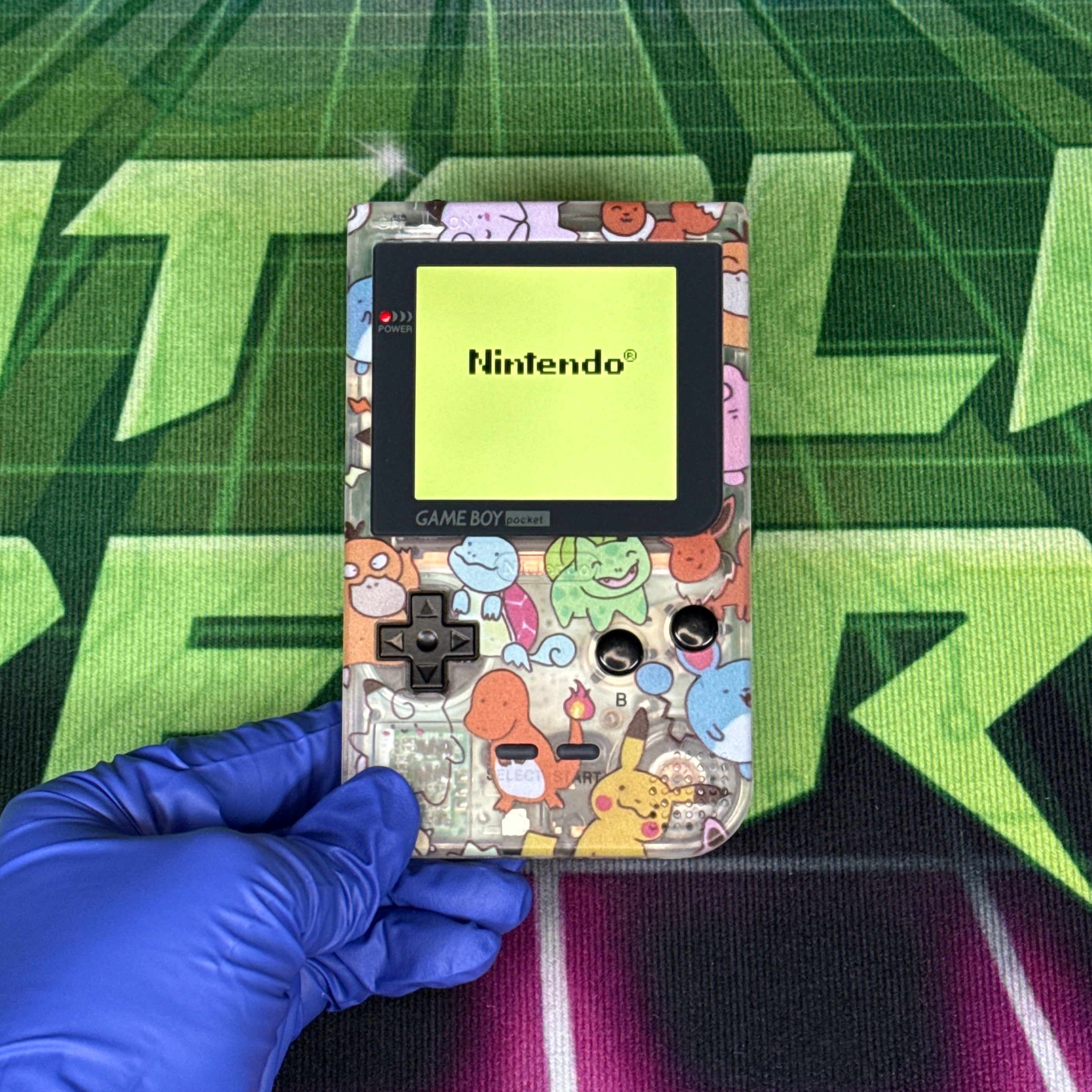 Nintendo GameBoy Pocket – Custom Pokémon Reshell
