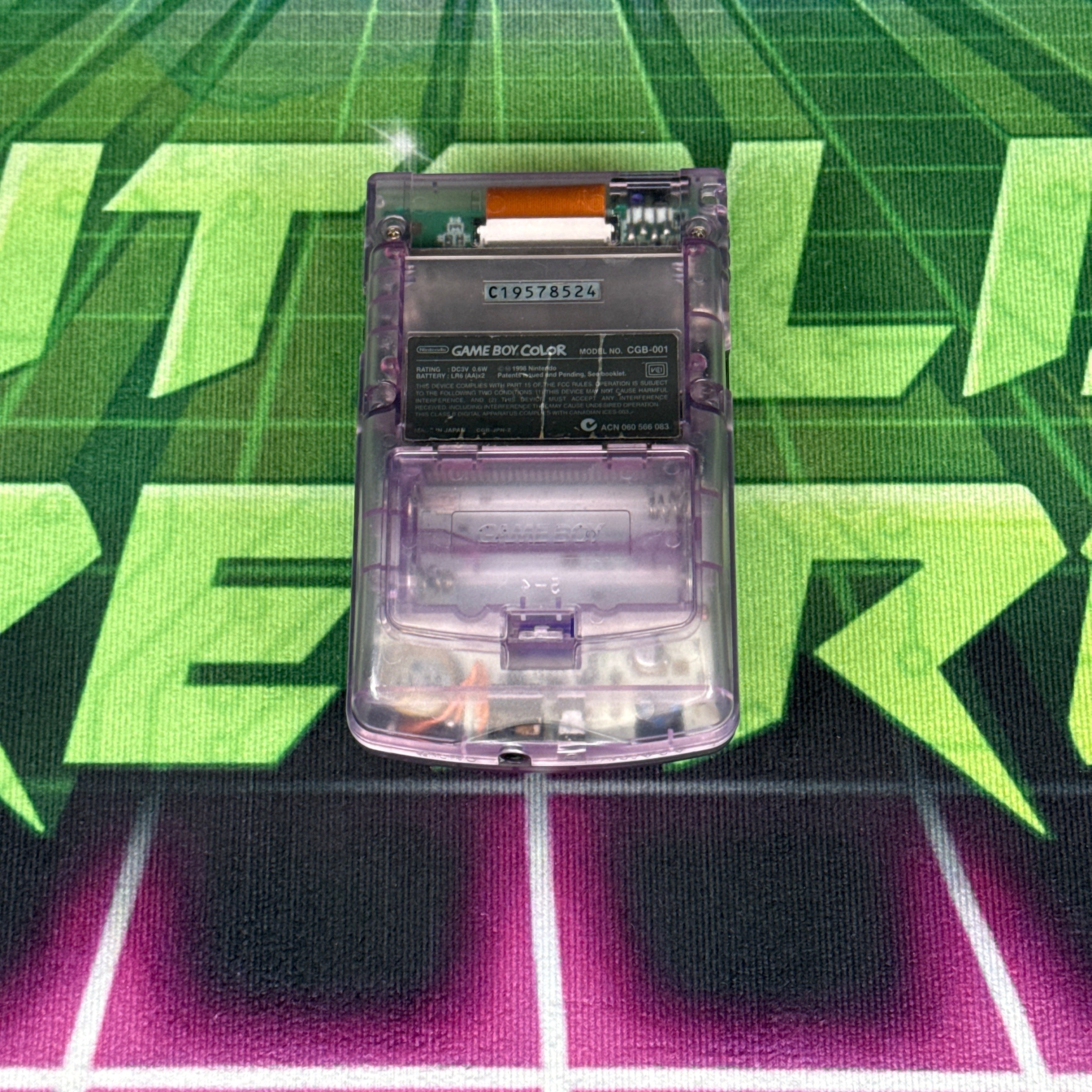 Nintendo GameBoy Color – Atomic Purple – Tested & Working