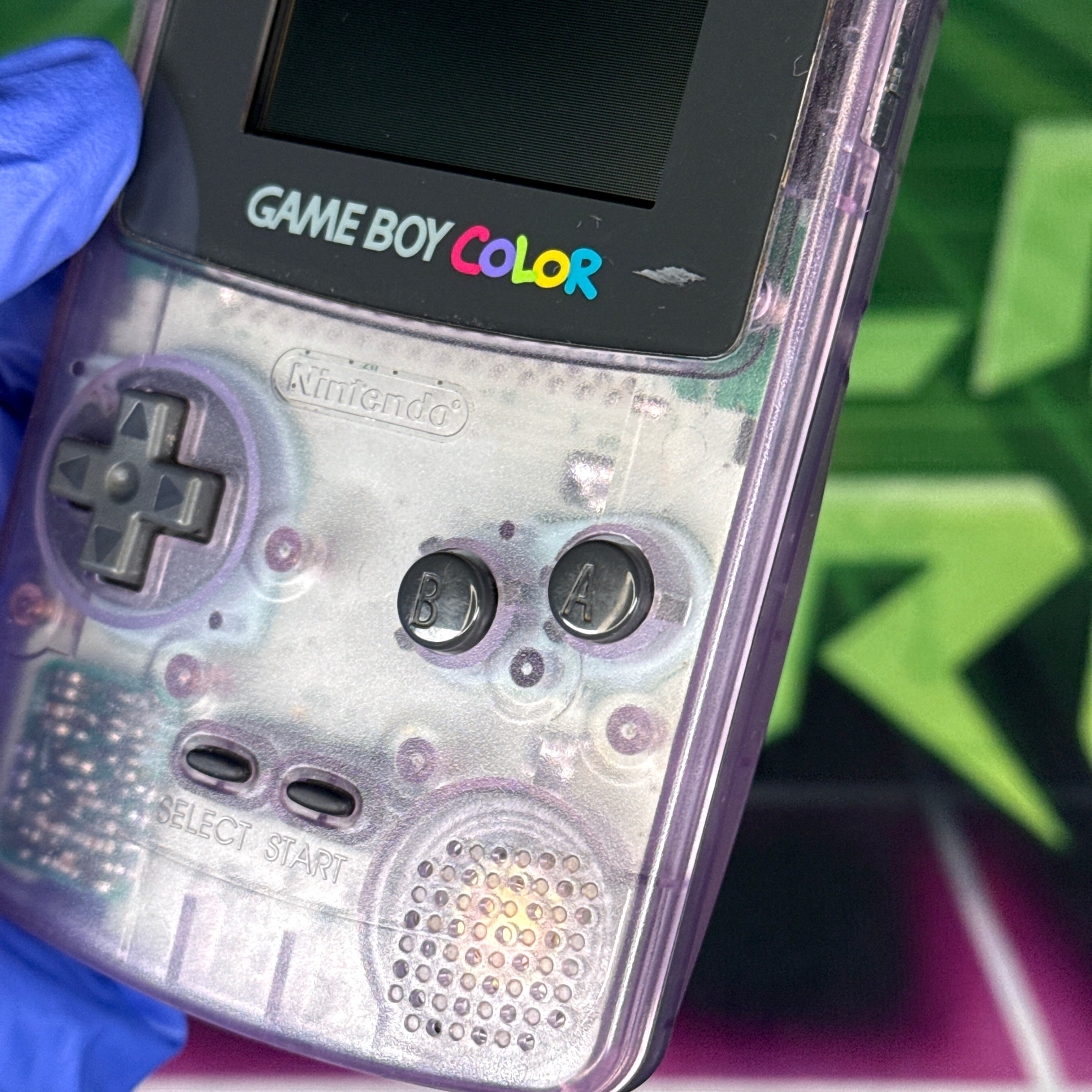 Nintendo GameBoy Color – Atomic Purple – Tested & Working
