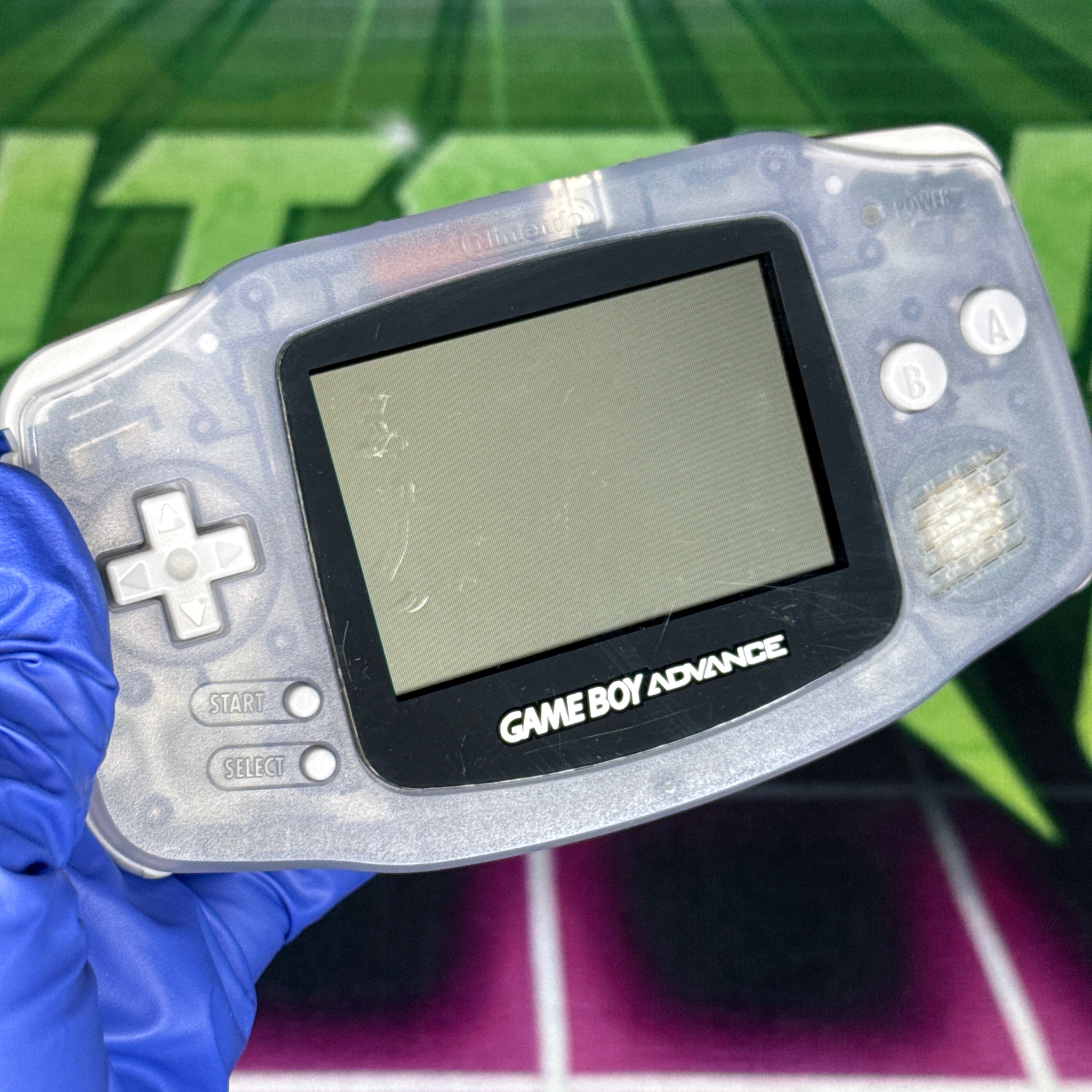 Nintendo GameBoy Advance – Glacier Blue – Tested & Working
