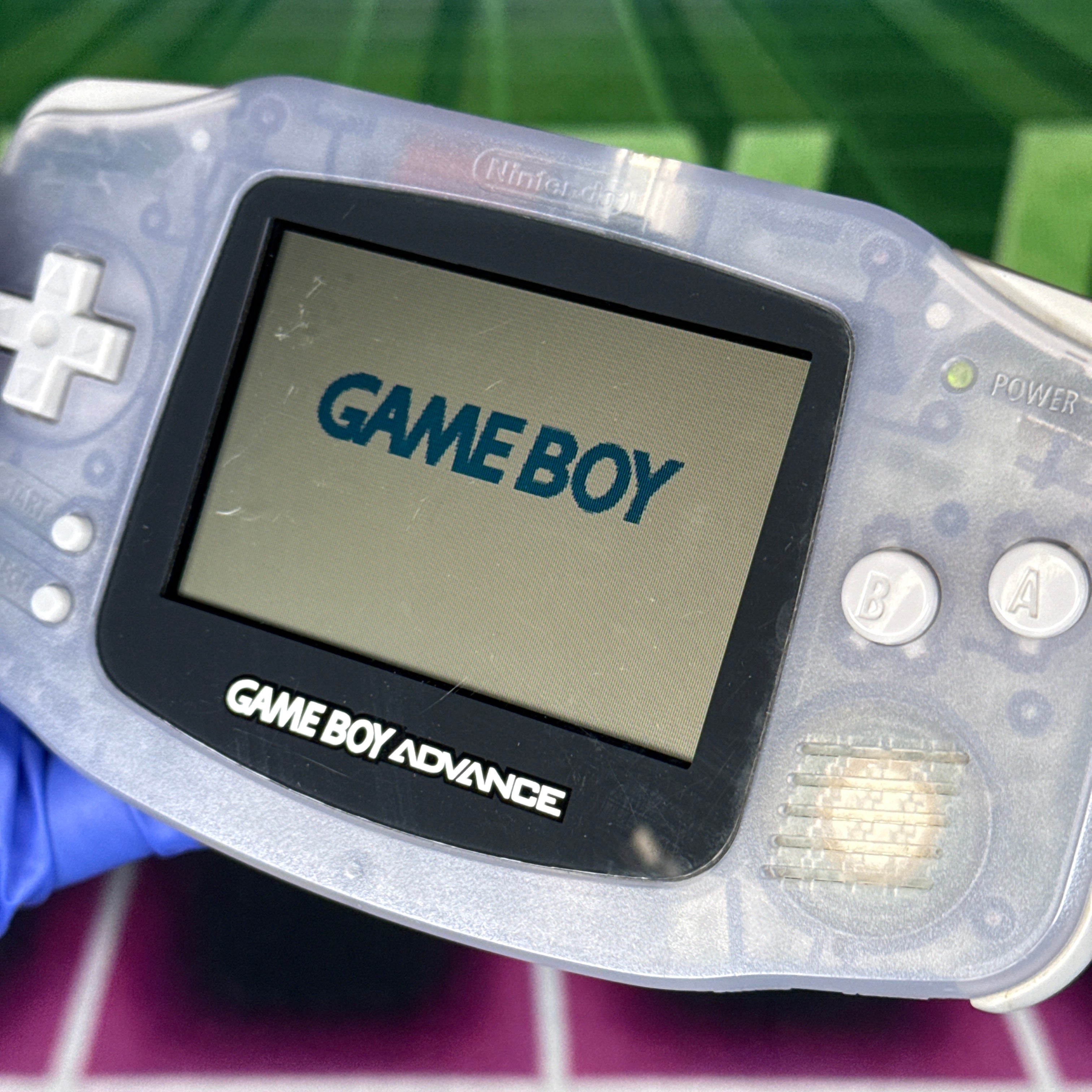 Nintendo GameBoy Advance – Glacier Blue – Tested & Working