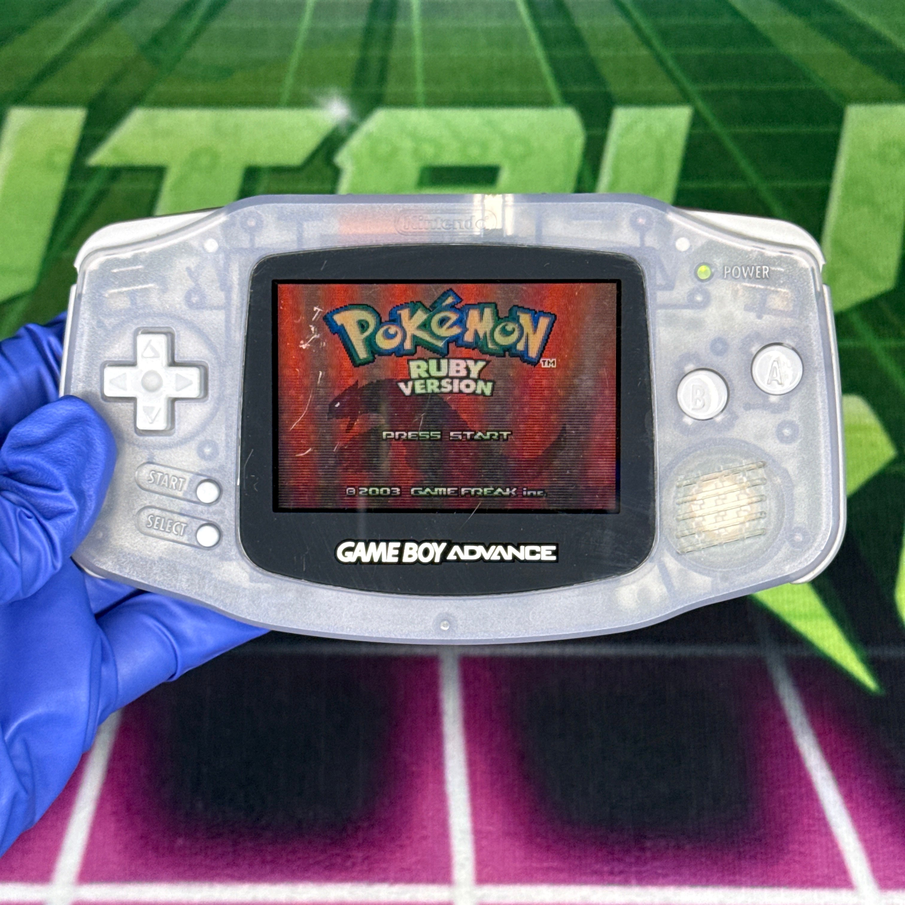 Nintendo GameBoy Advance – Glacier Blue – Tested & Working
