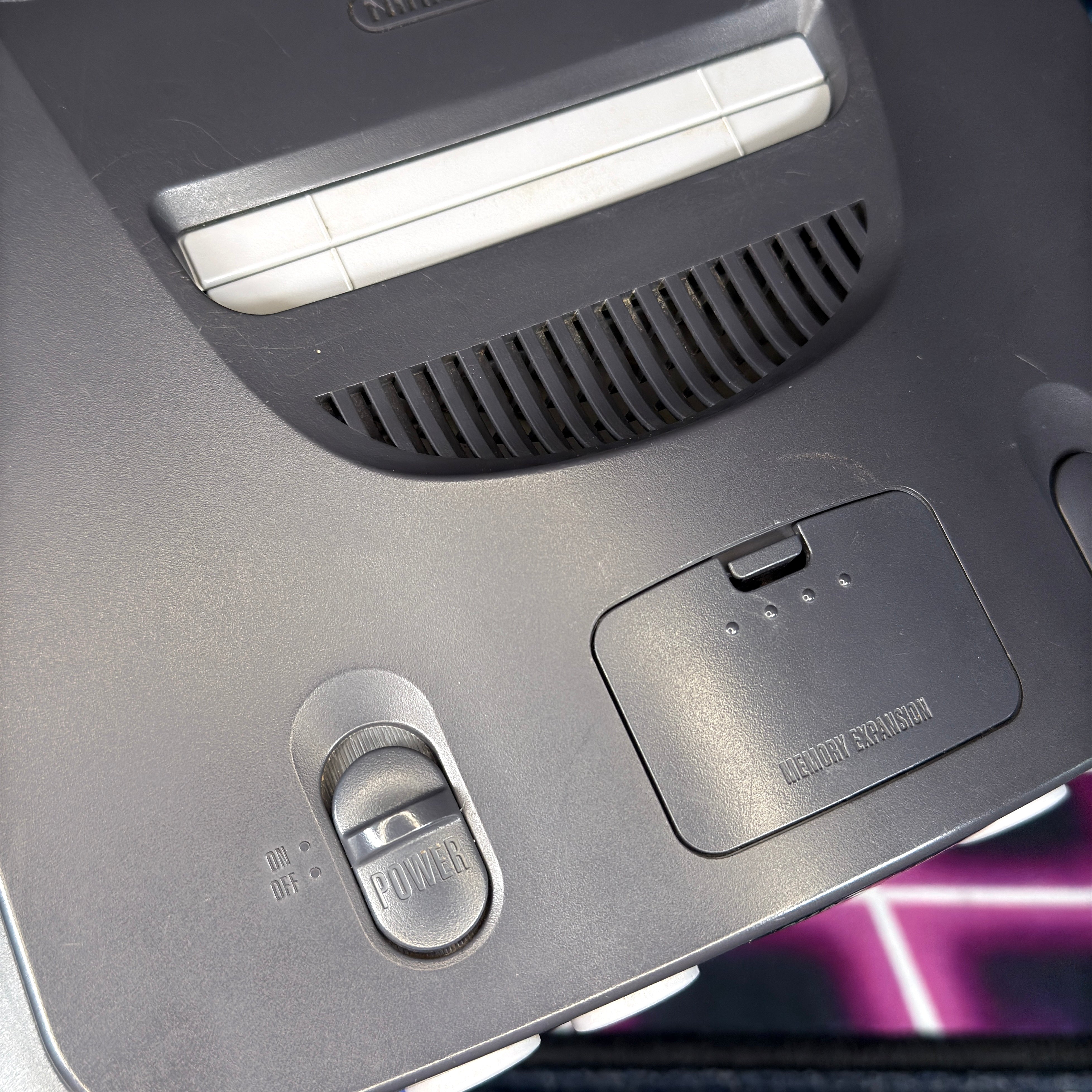 Nintendo 64 - Charcoal w/ Electric Green Controller