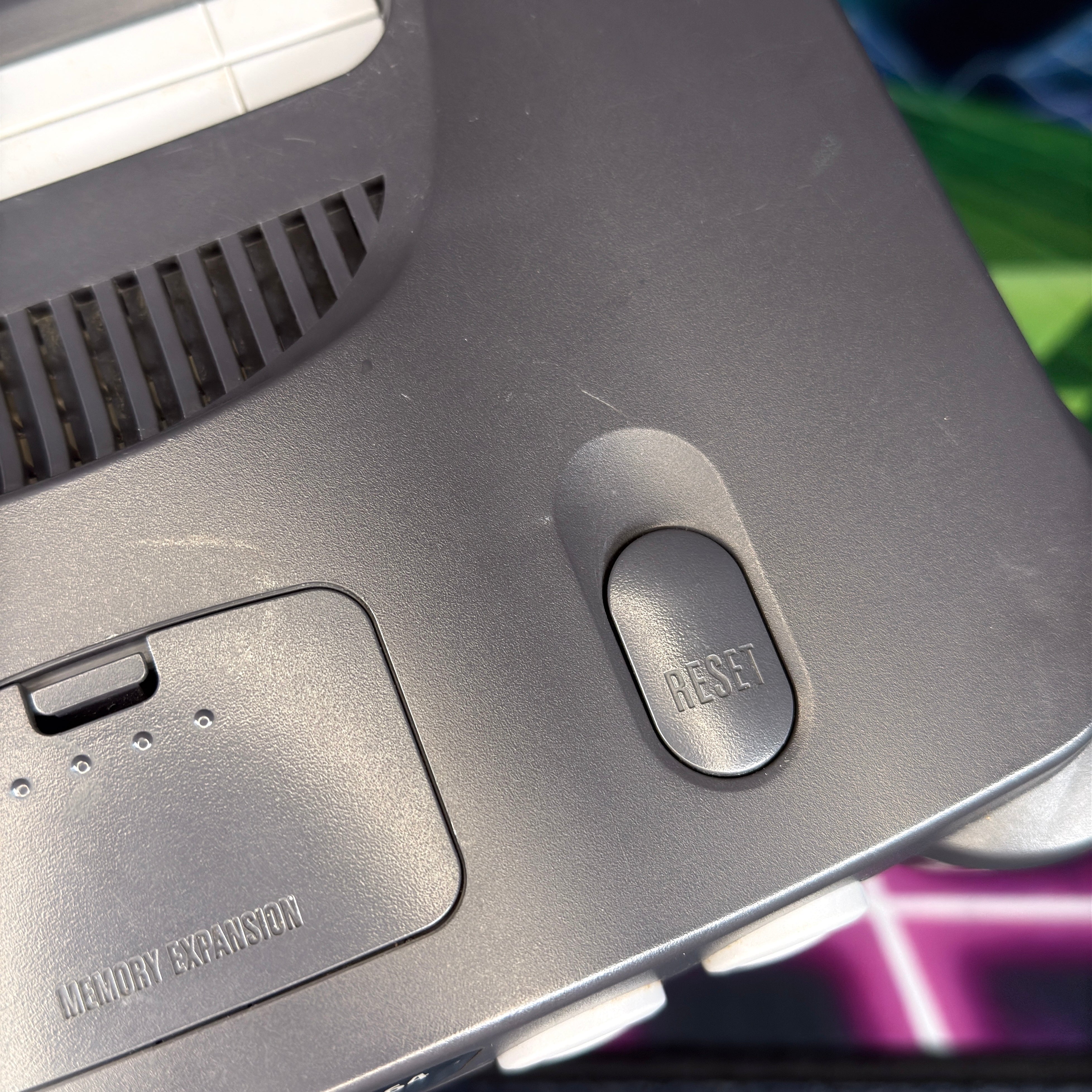 Nintendo 64 - Charcoal w/ Electric Green Controller