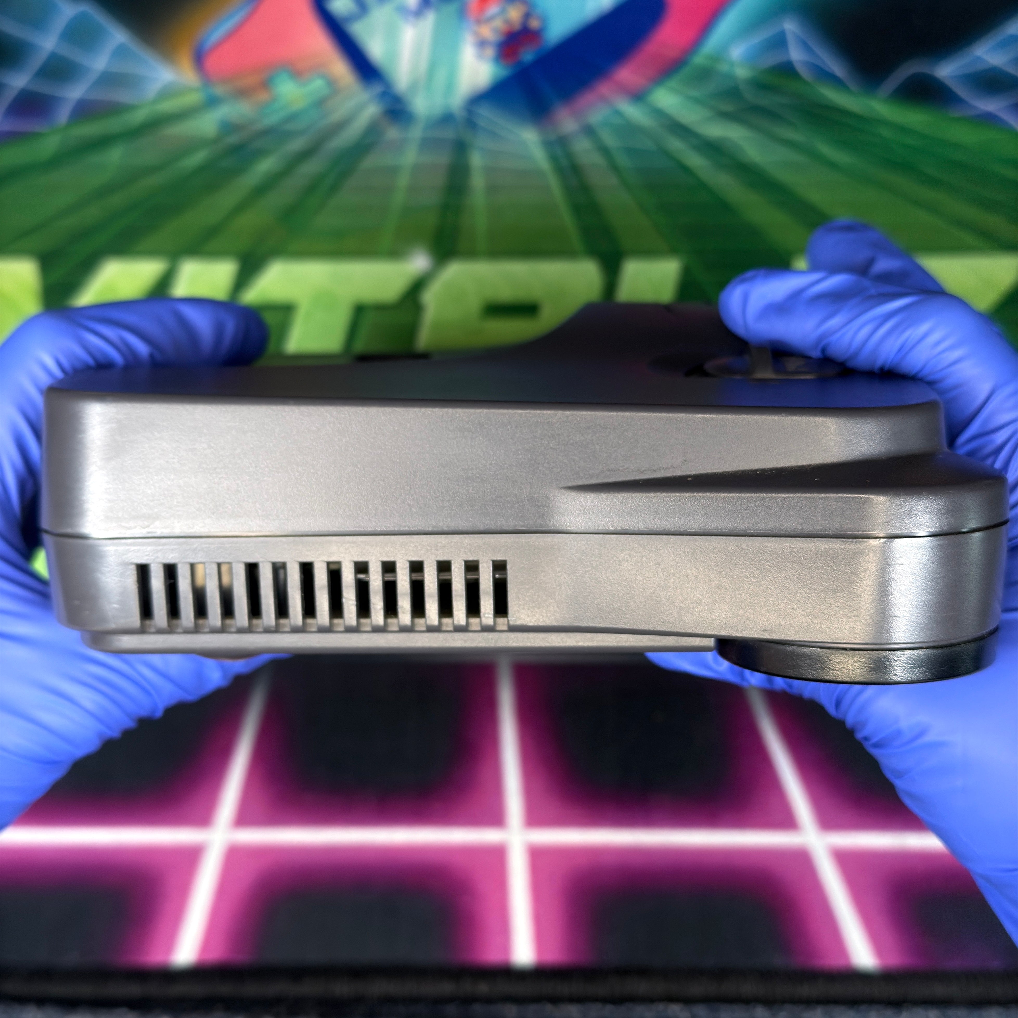 Nintendo 64 - Charcoal w/ Electric Green Controller