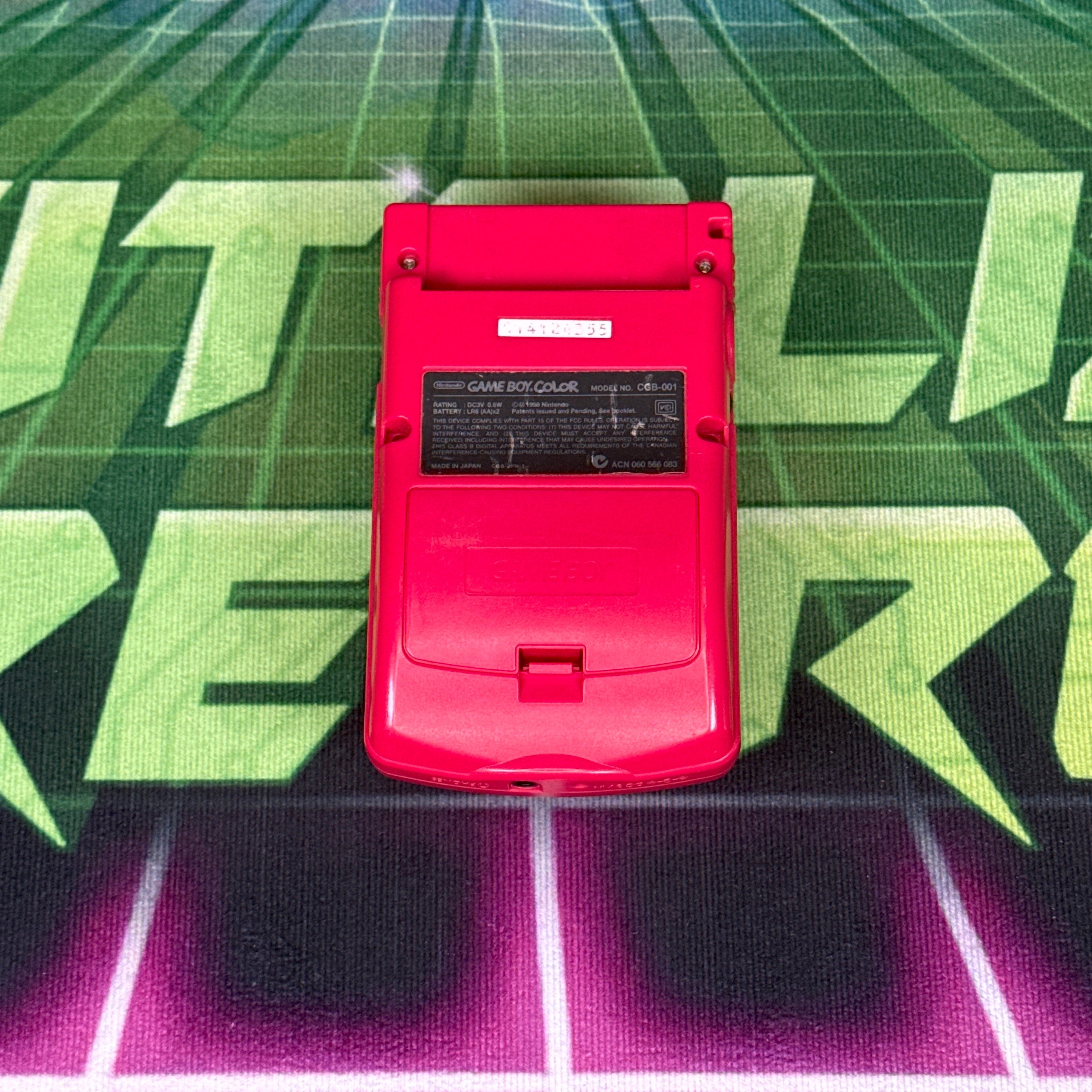 Nintendo GameBoy Color – Berry – Tested & Working