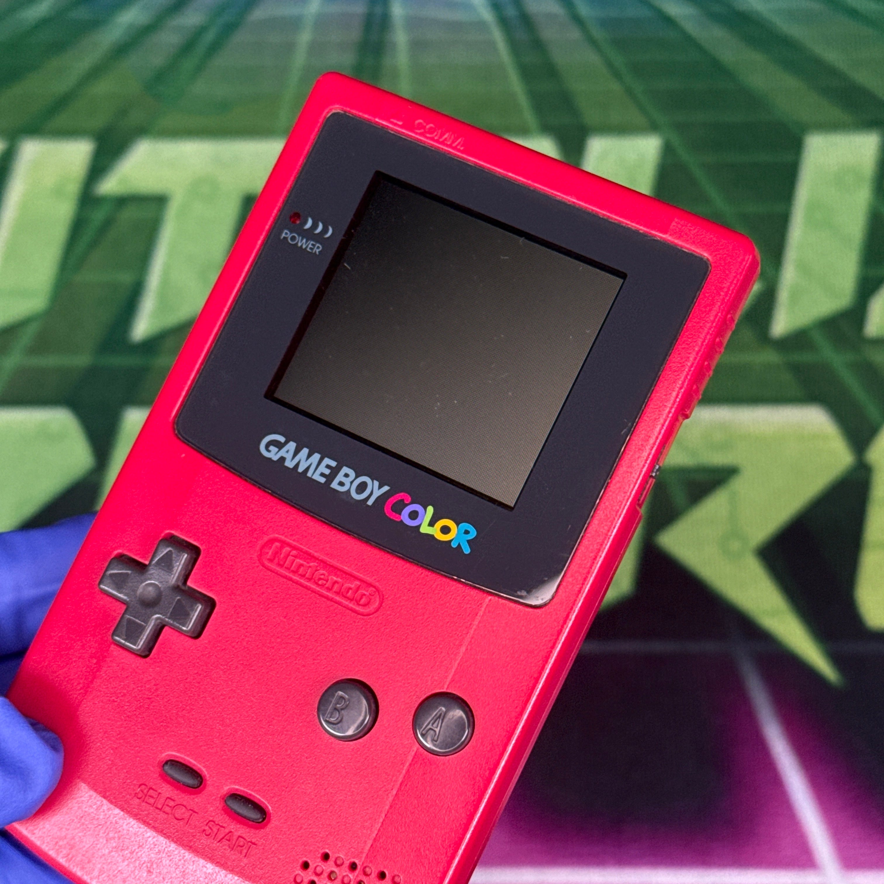 Nintendo GameBoy Color – Berry – Tested & Working