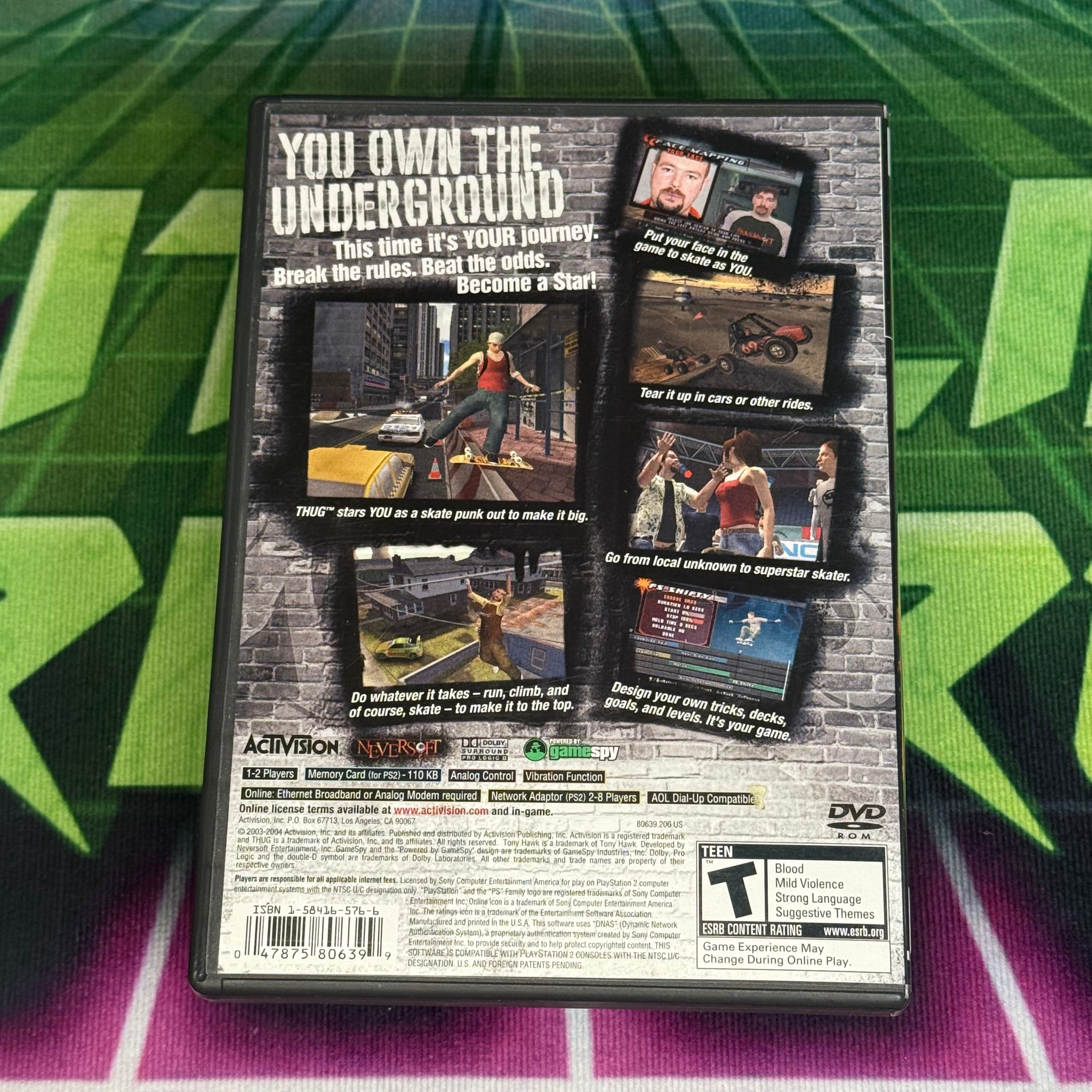 Tony Hawk’s Underground | PS2