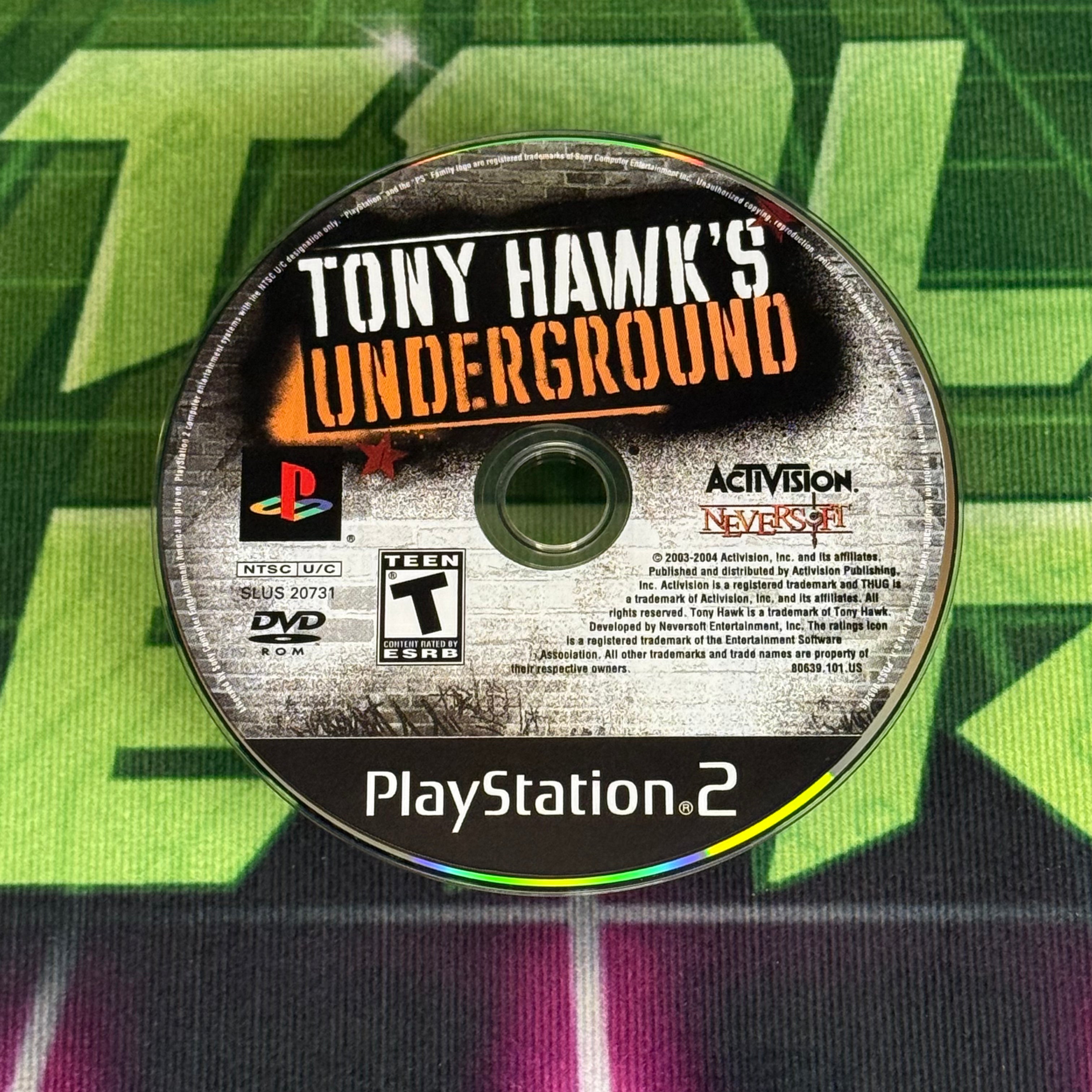 Tony Hawk’s Underground | PS2