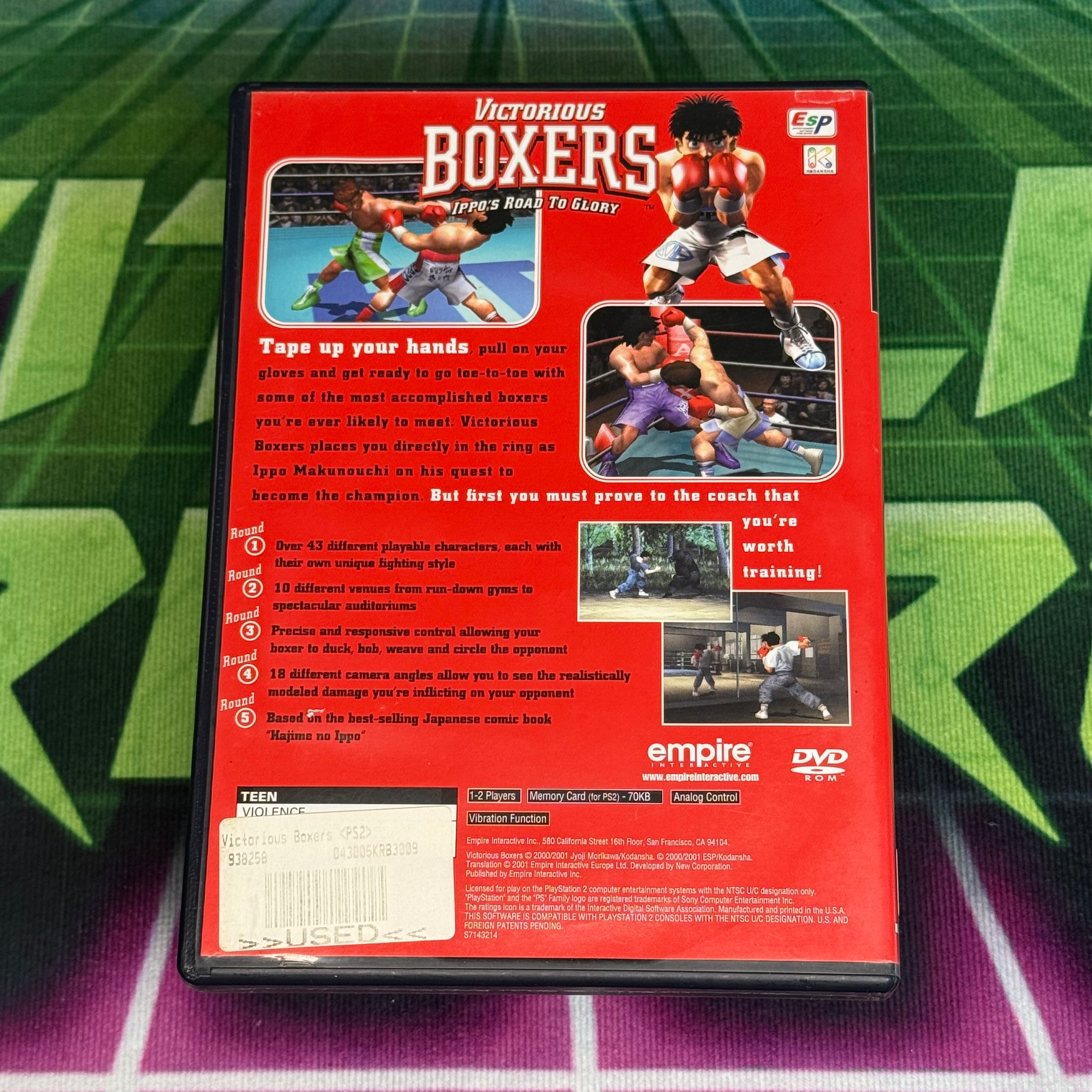 Victorious Boxers: Ippo’s Road to Glory | PS2