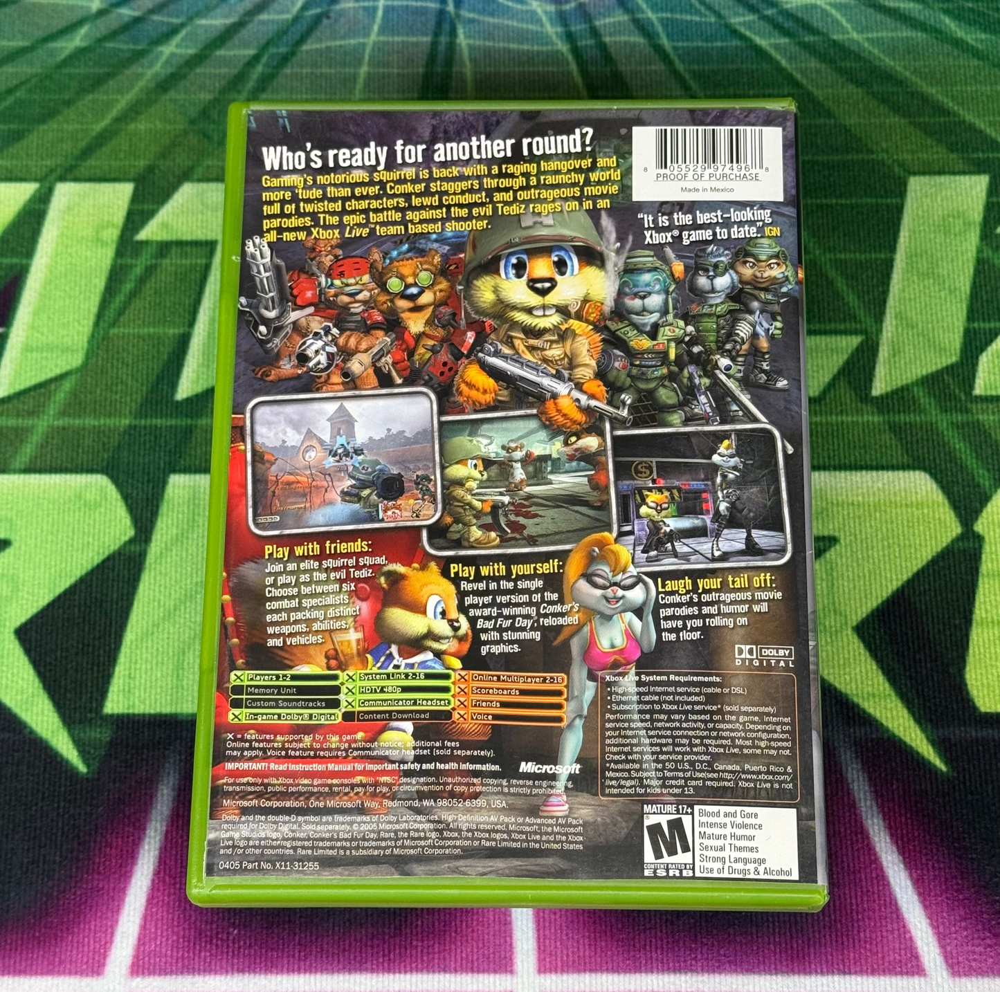 Conker: Live & Reloaded | Xbox