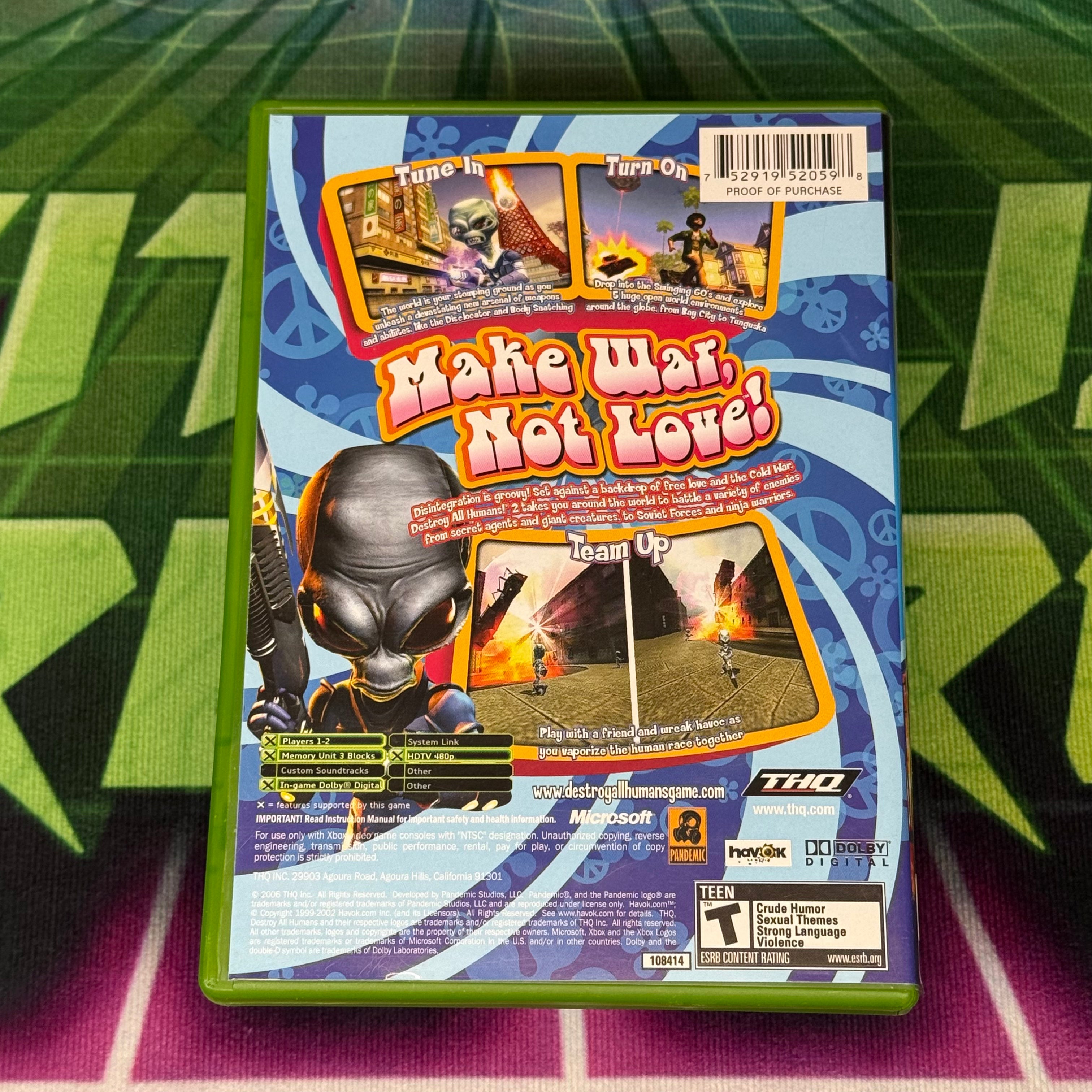 Destroy All Humans! 2 | Xbox