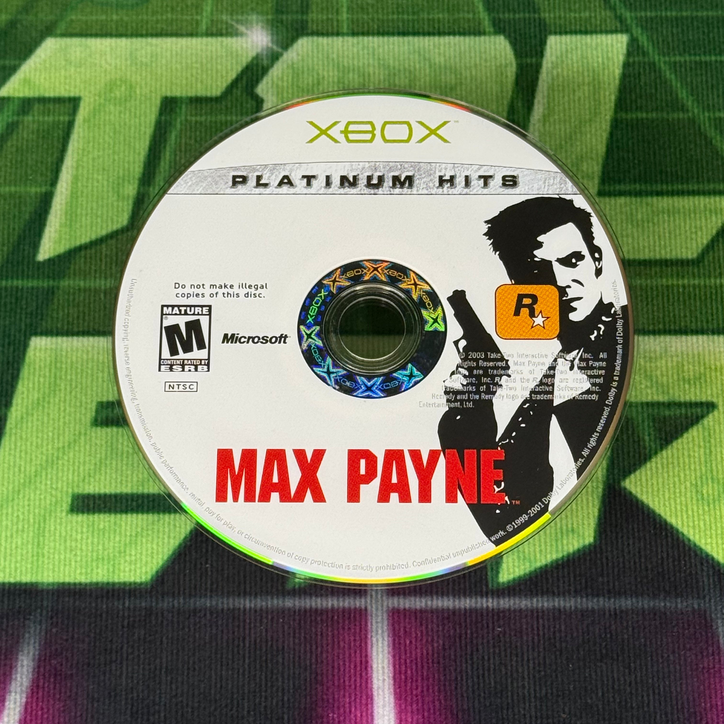 Max Payne (Platinum Hits) | Xbox