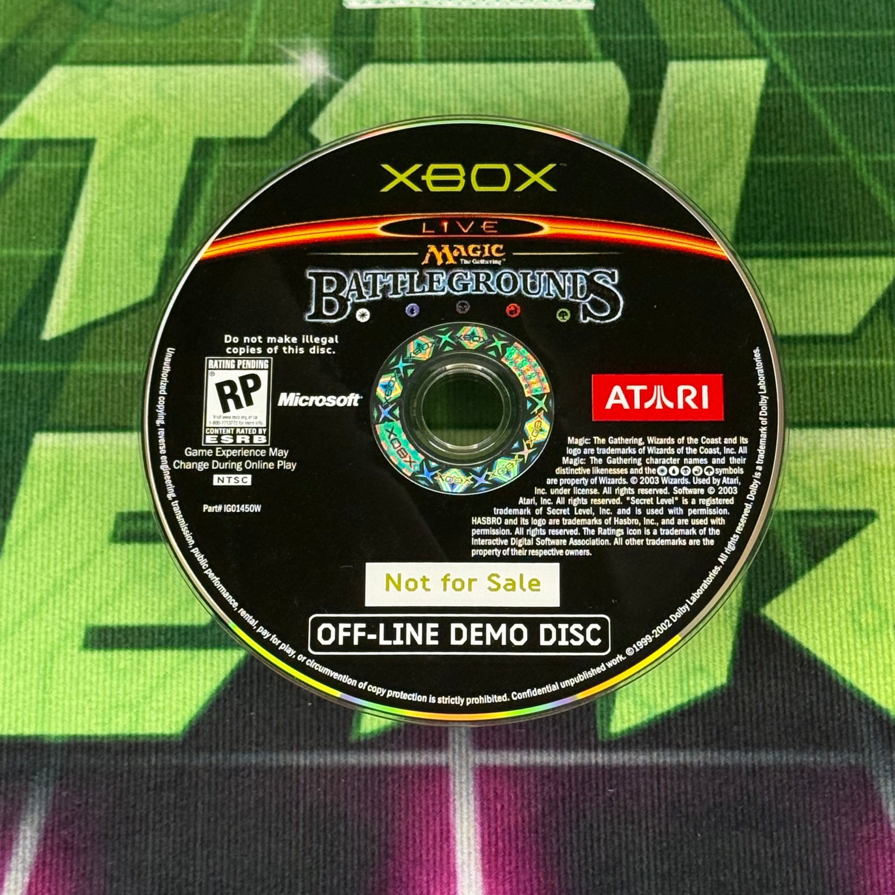 Magic: The Gathering – Battlegrounds (Off-Line Demo Disc) | Xbox