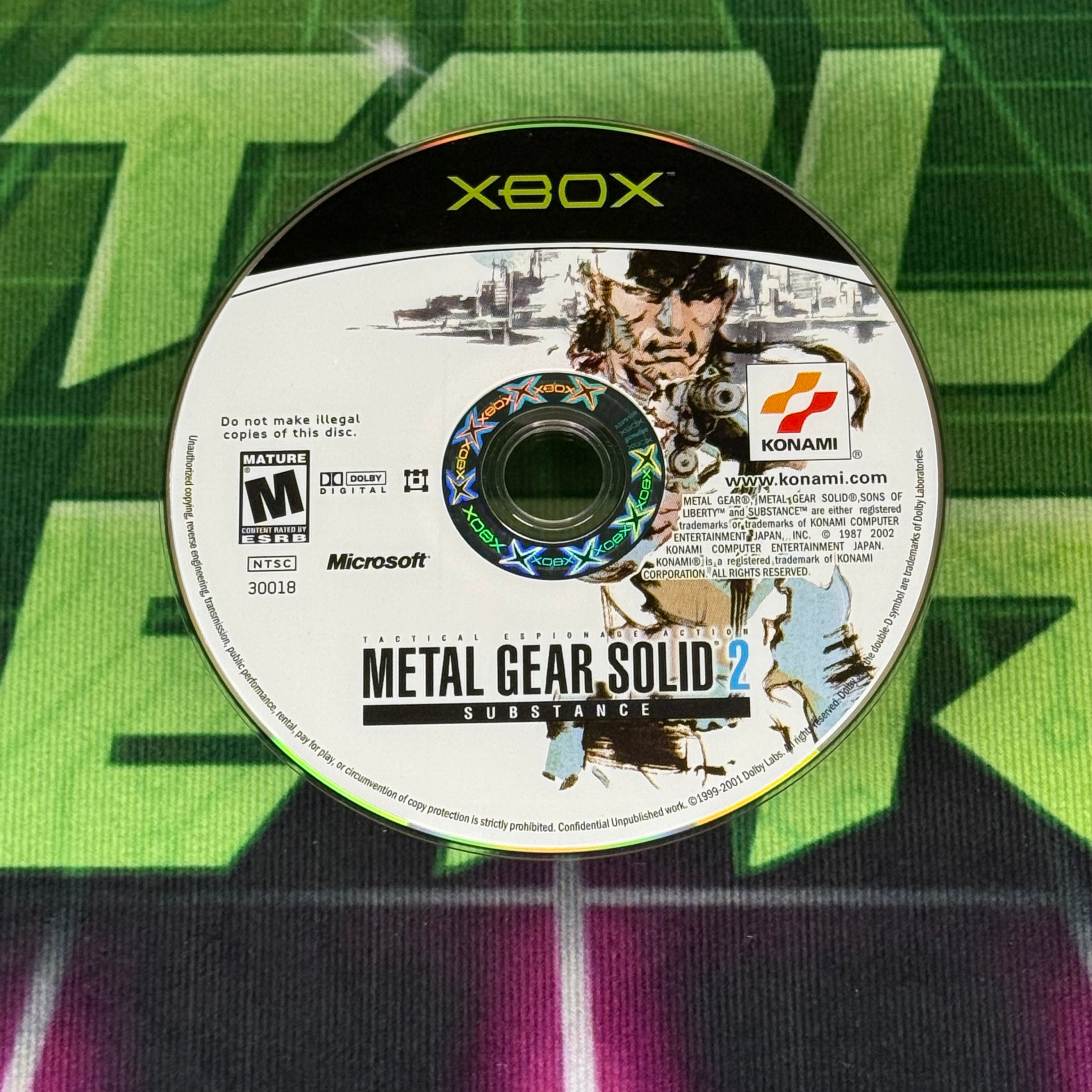 Metal Gear Solid 2: Substance | Xbox