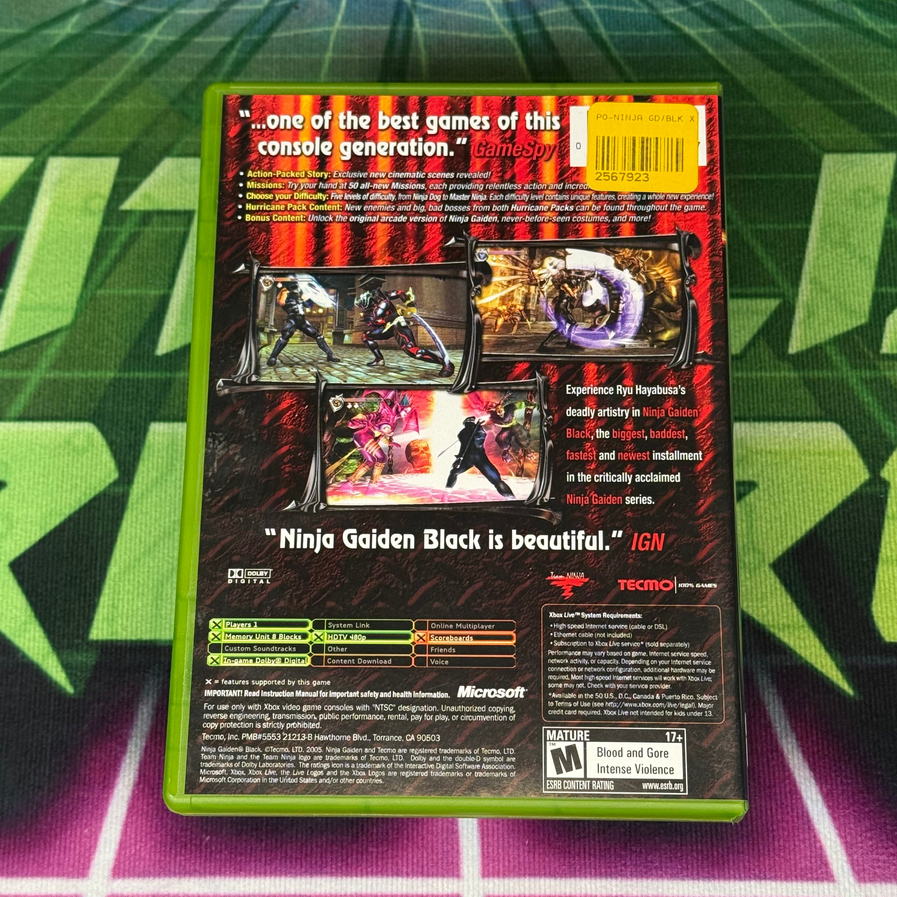 Ninja Gaiden Black | Xbox