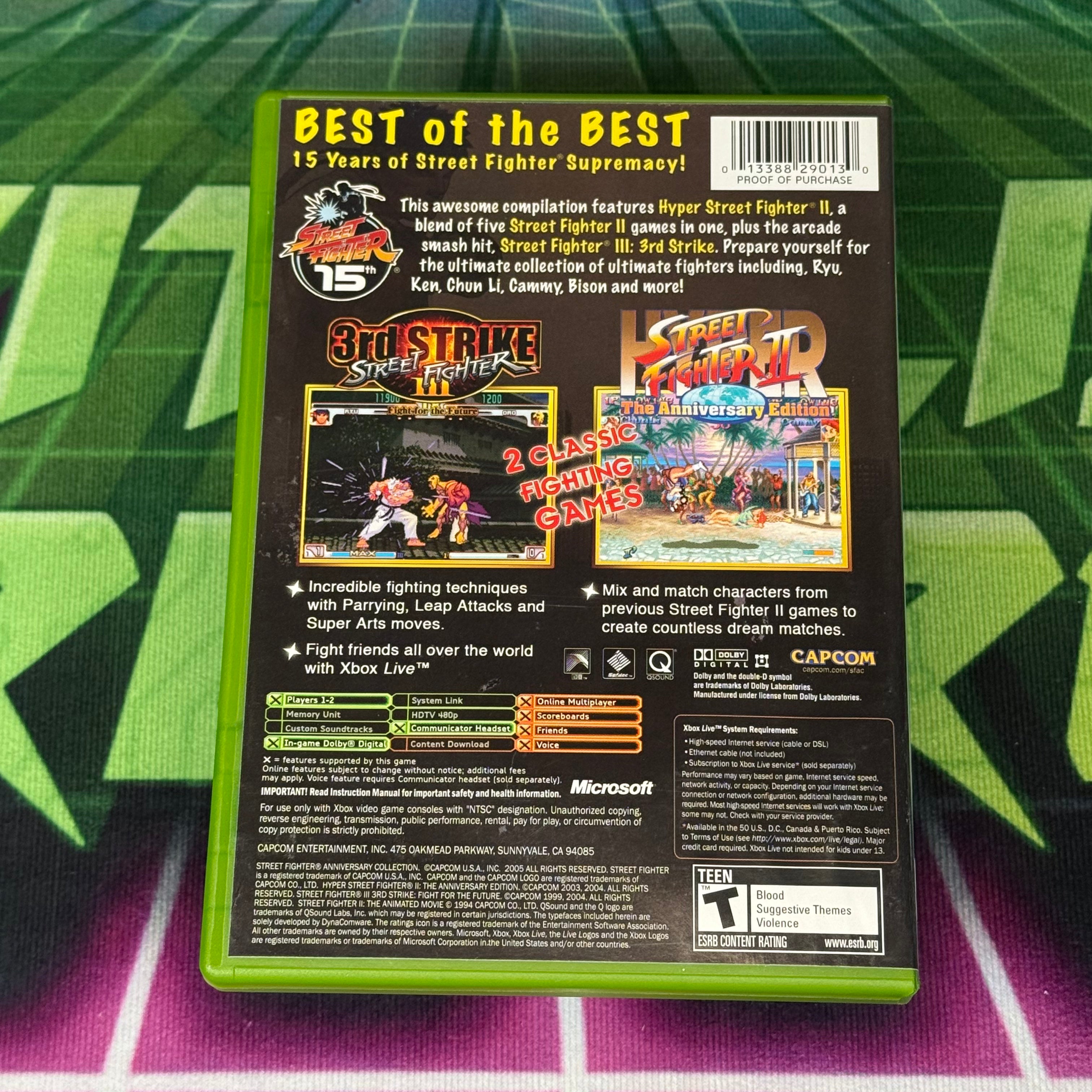 Street Fighter Anniversary Collection | Xbox