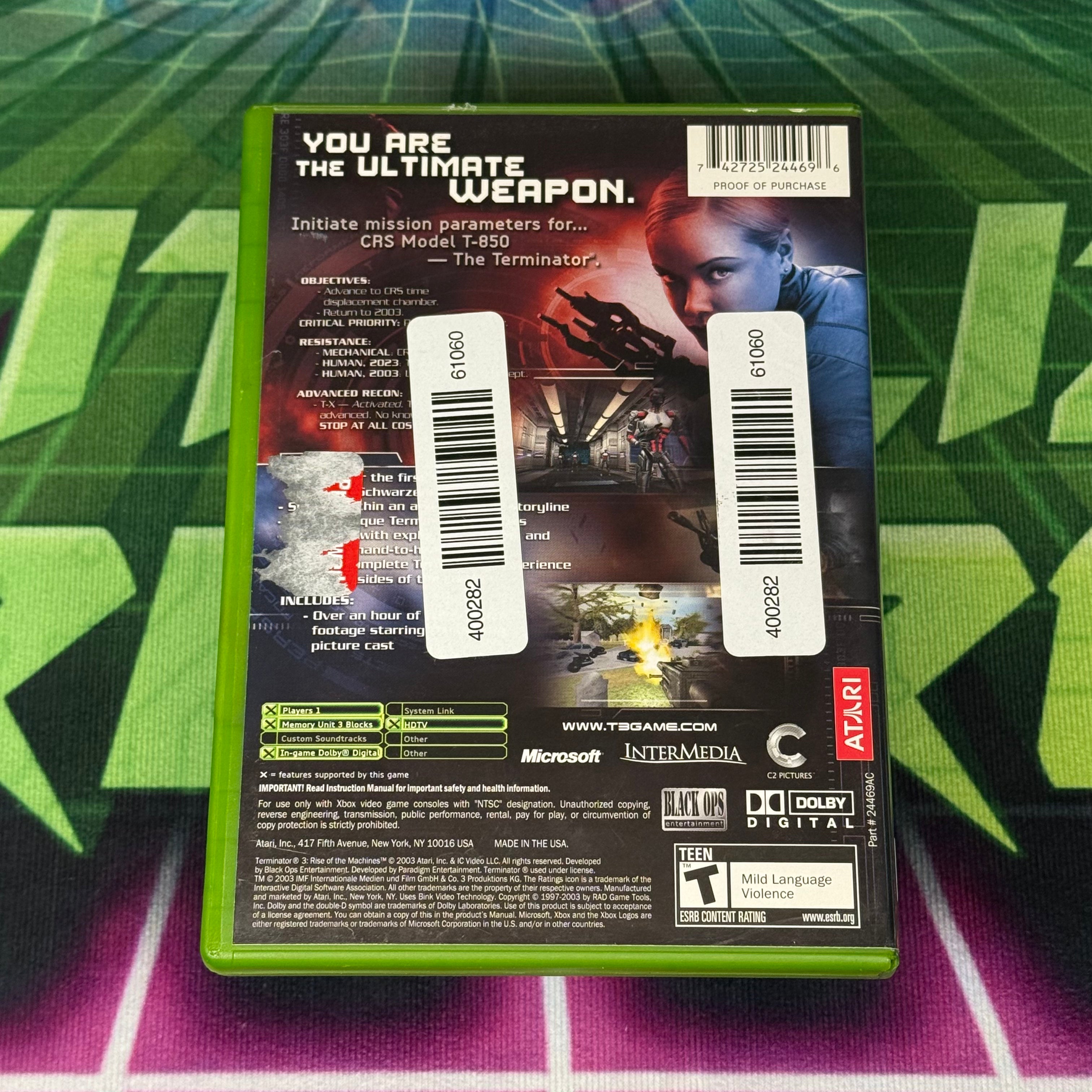 Terminator 3: Rise of the Machines | Xbox