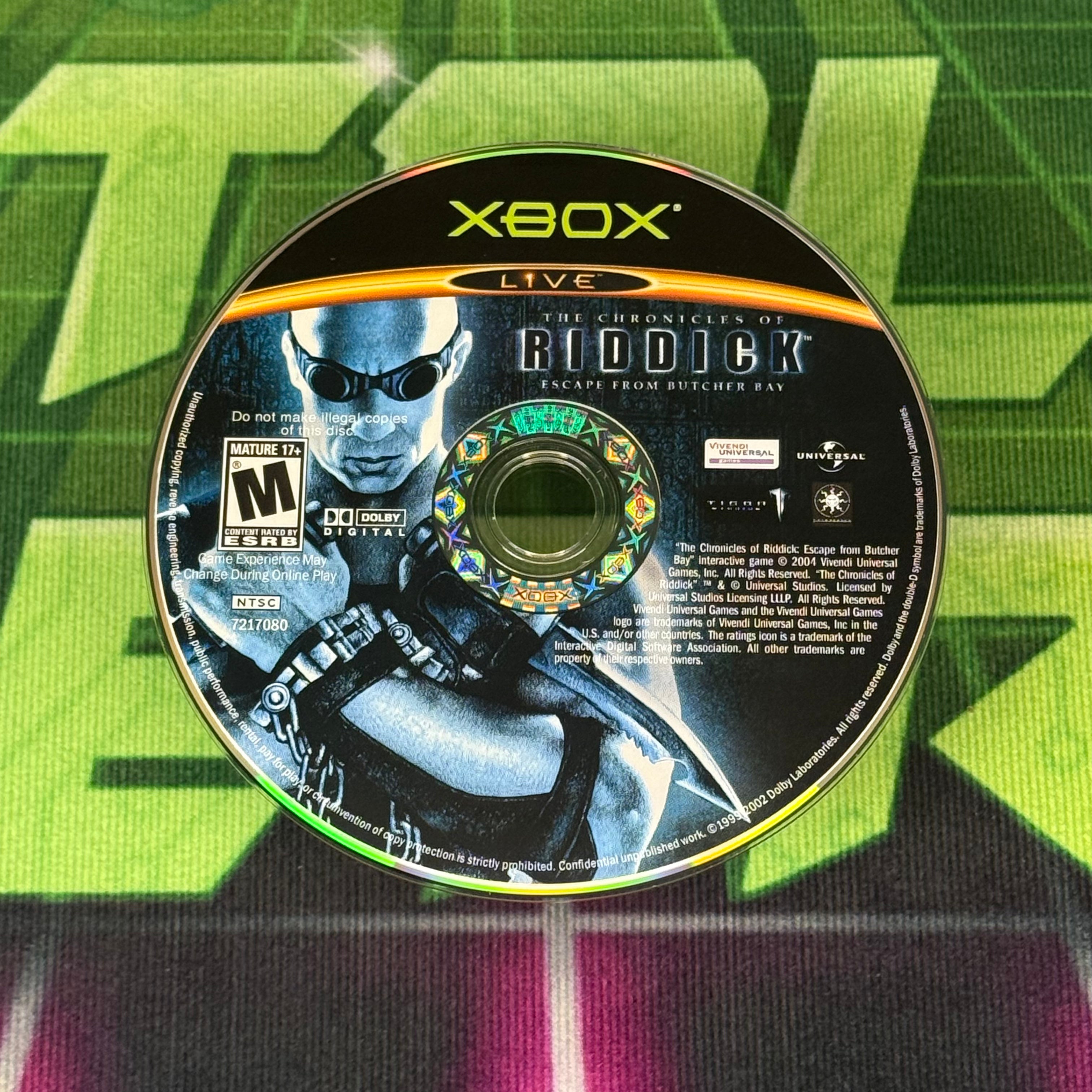 The Chronicles of Riddick: Escape from Butcher Bay | Xbox
