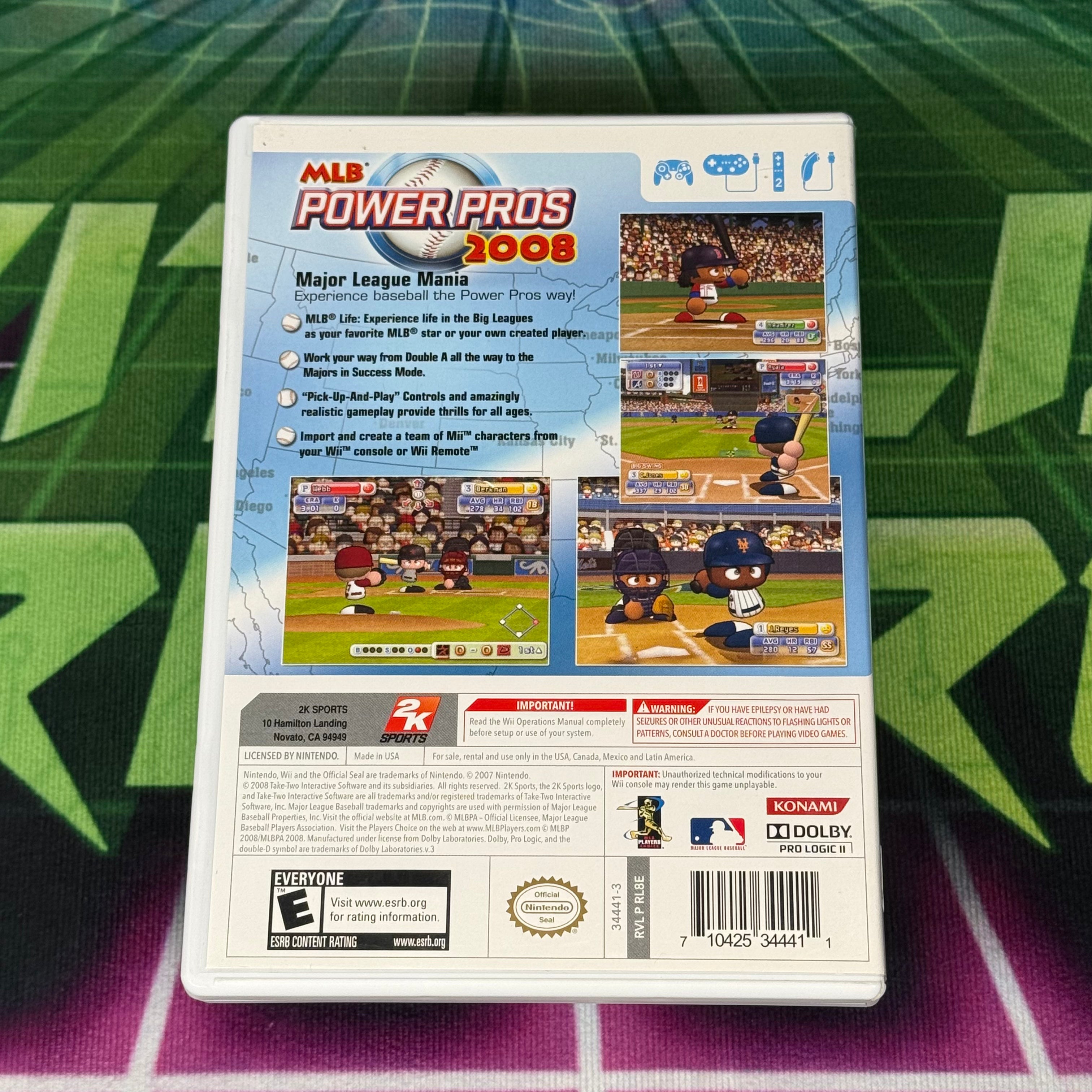 MLB Power Pros 2008 | Wii