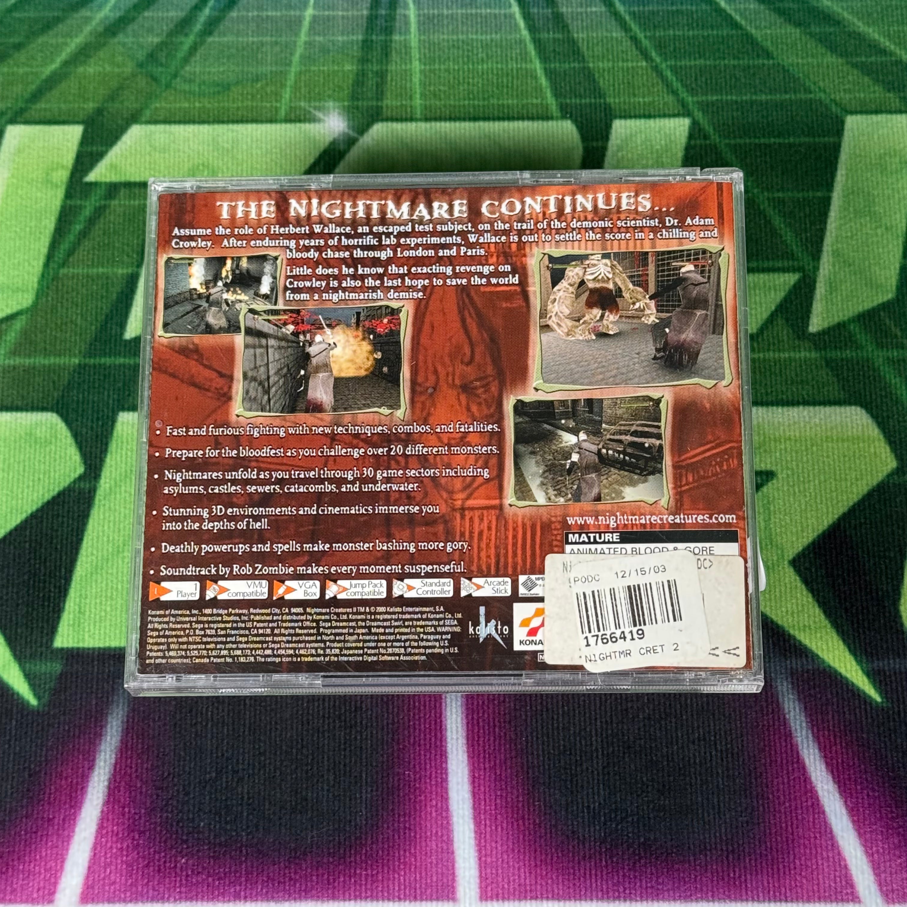 Nightmare Creatures II | Dreamcast