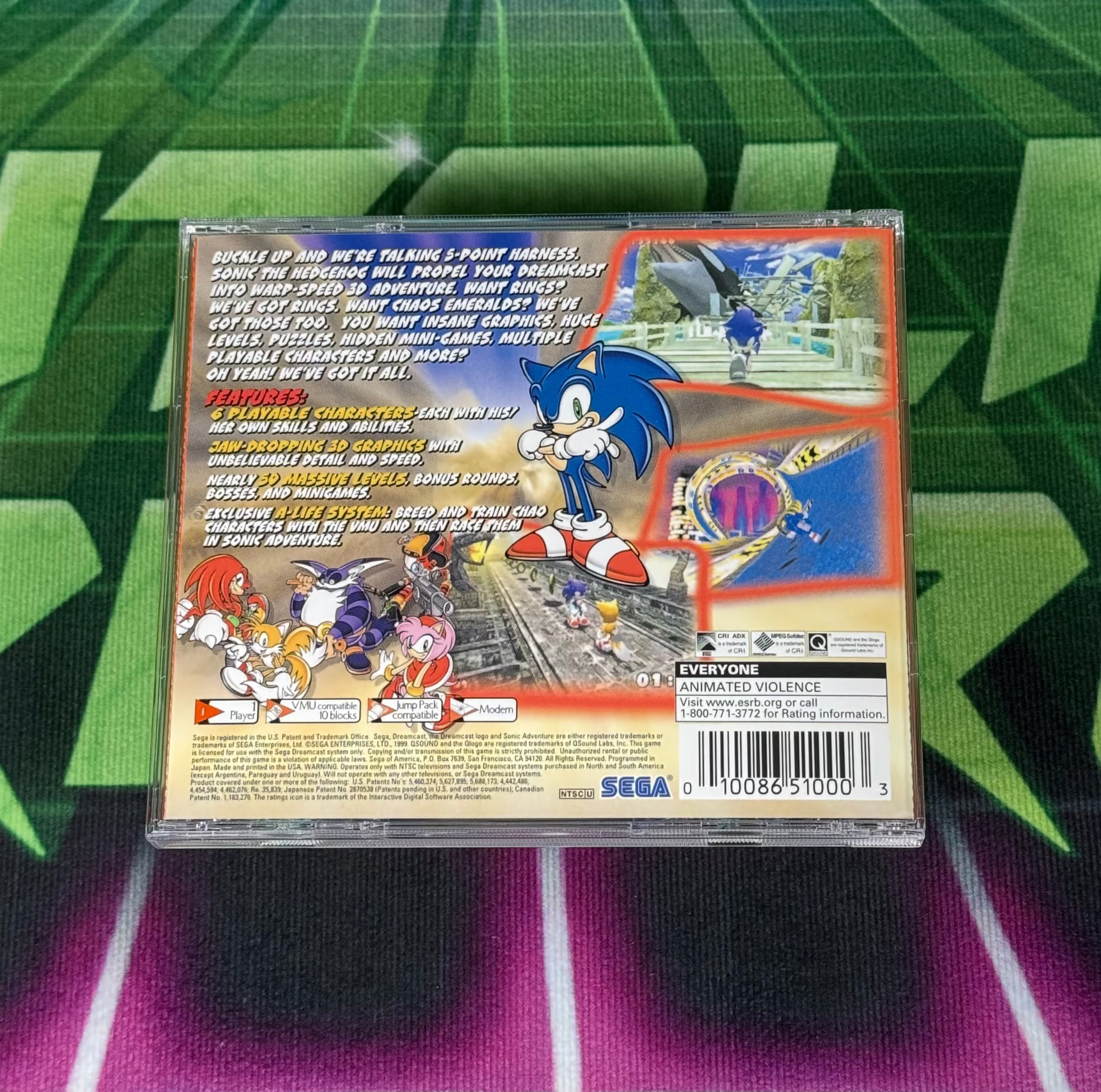 Sonic Adventure (Sega All Stars) | Dreamcast