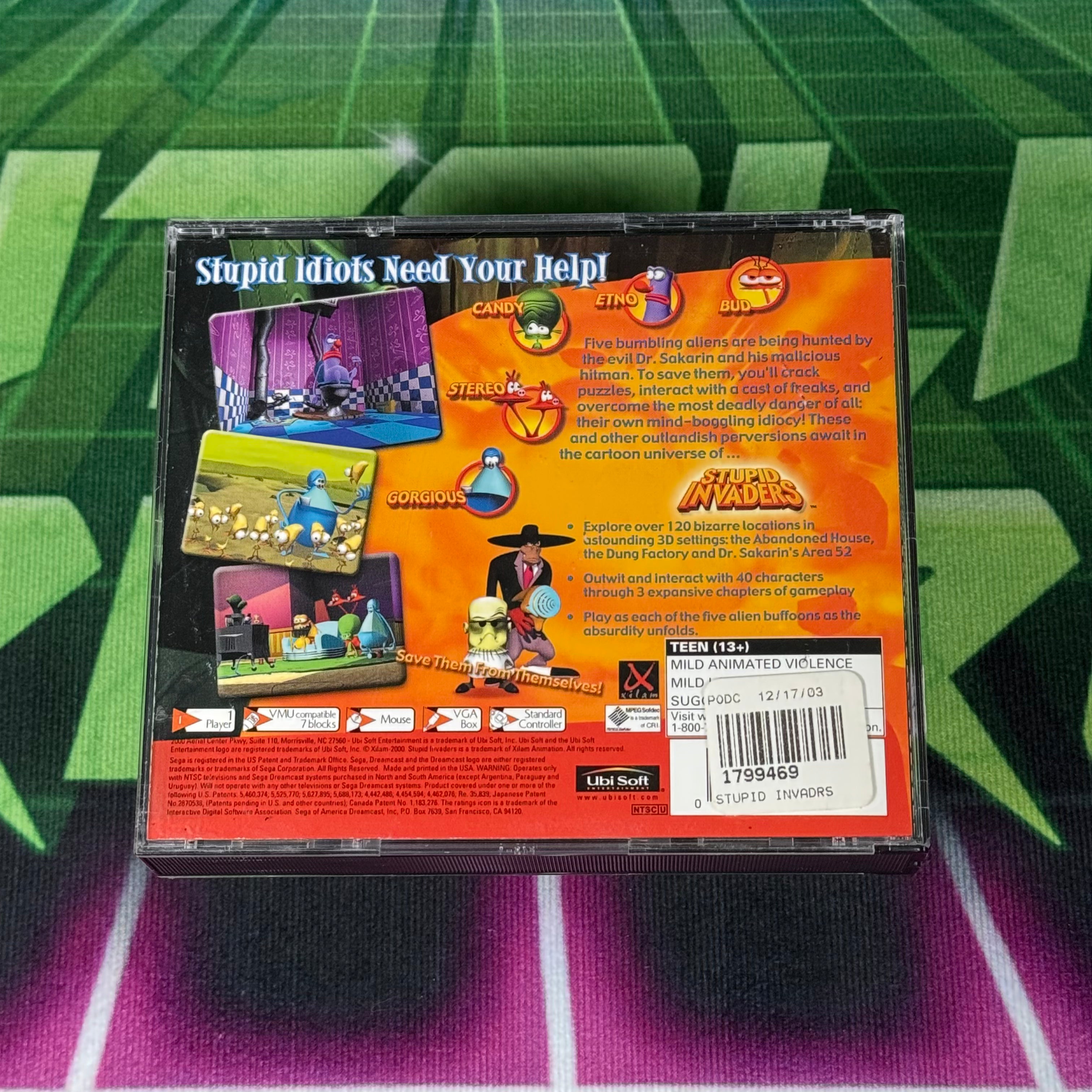 Stupid Invaders | Dreamcast