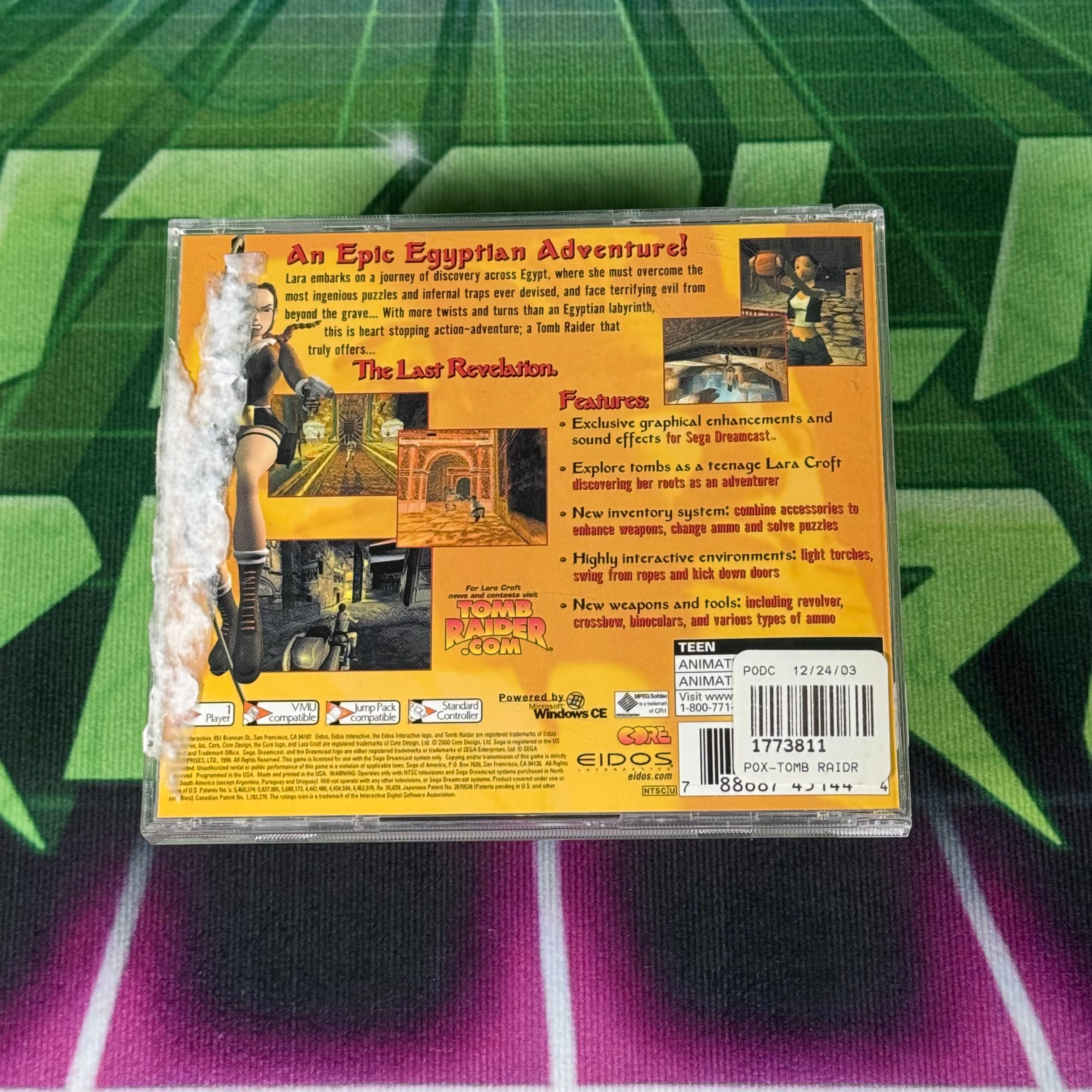 Tomb Raider: The Last Revelation | Dreamcast