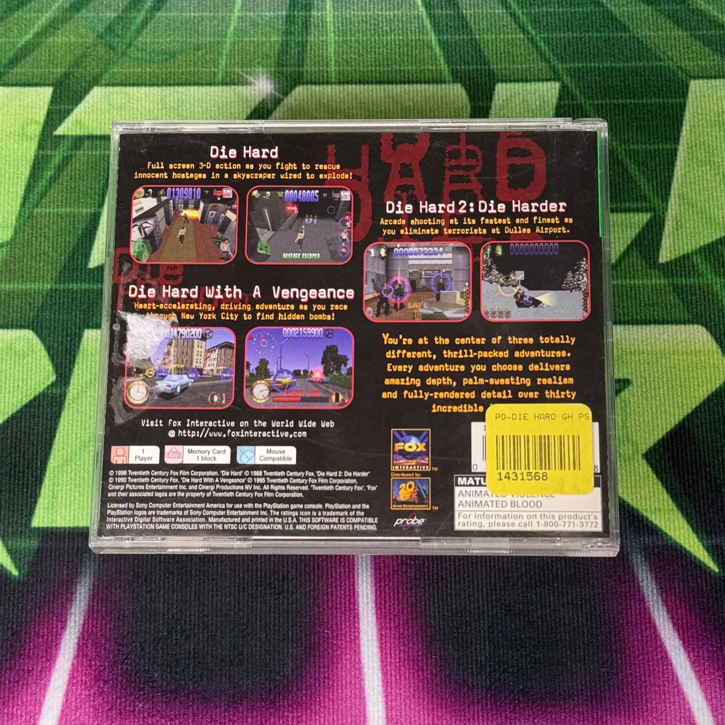 Die Hard Trilogy (Greatest Hits) | PS1